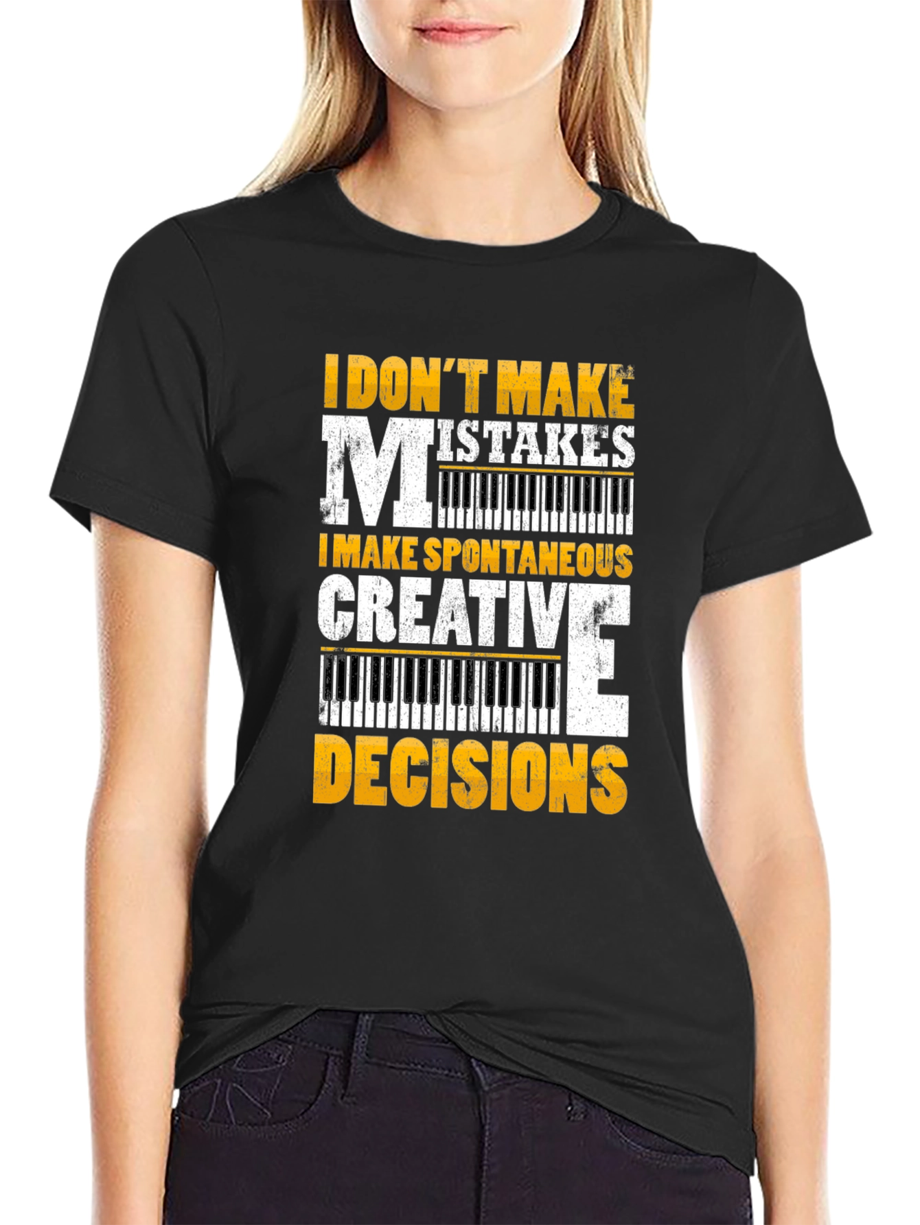 Funny Musician T-Shirt: I Dont Make Mistakes