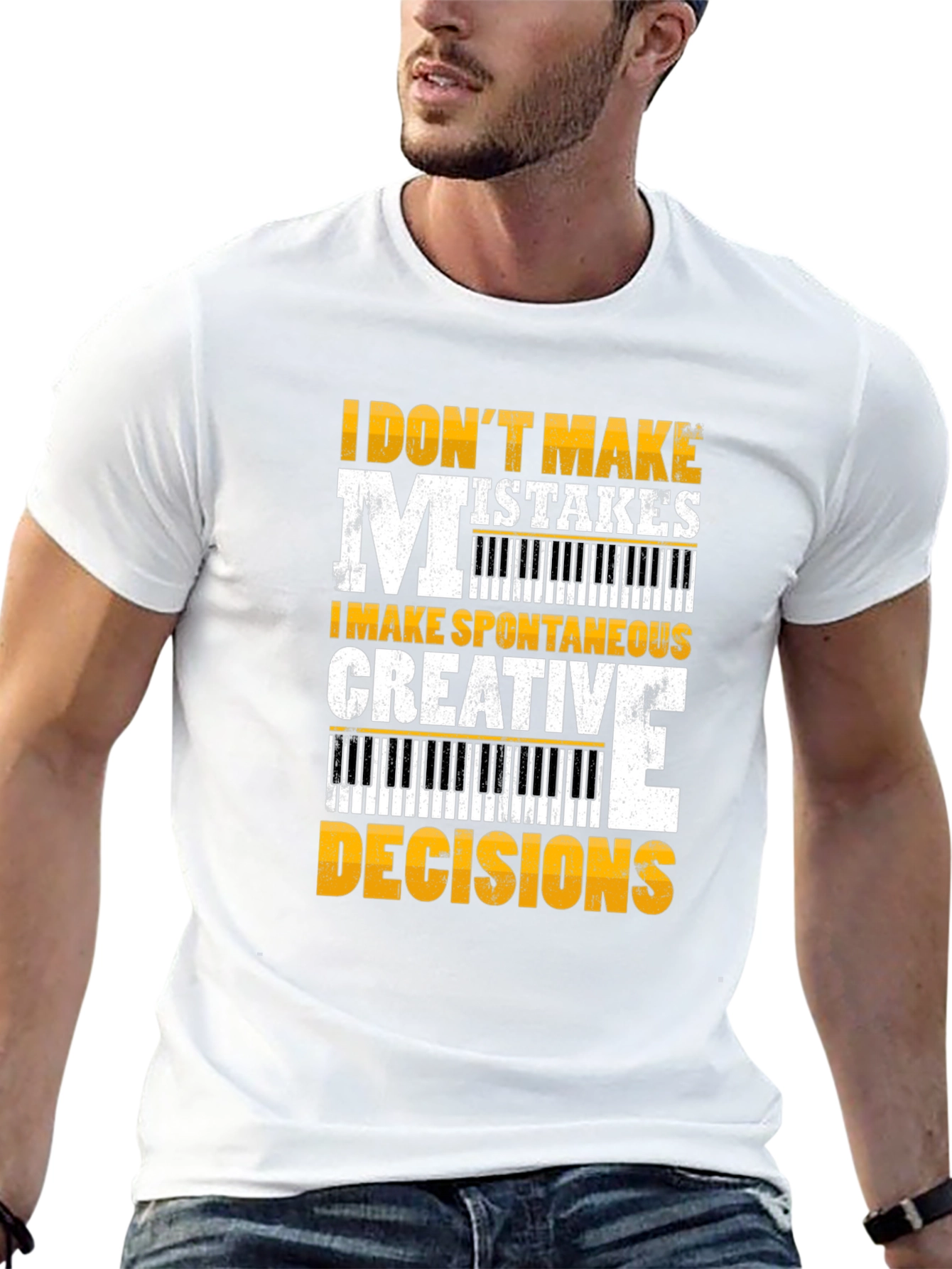Funny Musician T-Shirt: I Dont Make Mistakes