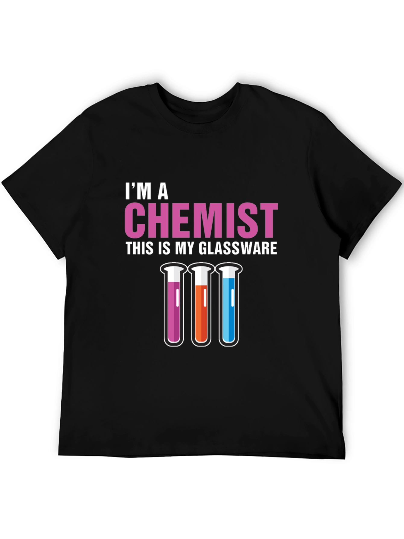 Chemist Glassware T-Shirt - Science Humor Tee