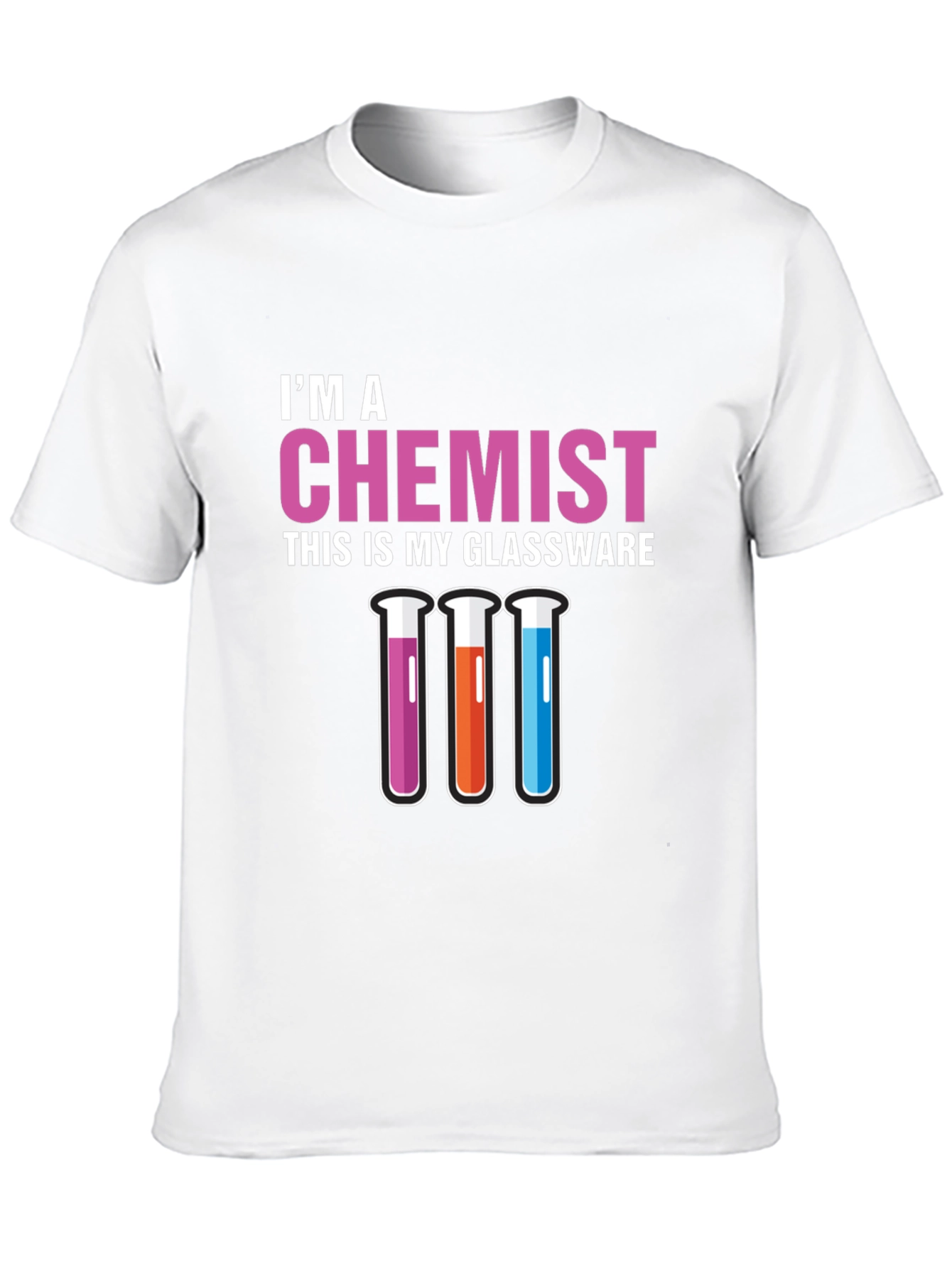 Chemist Glassware T-Shirt - Science Humor Tee