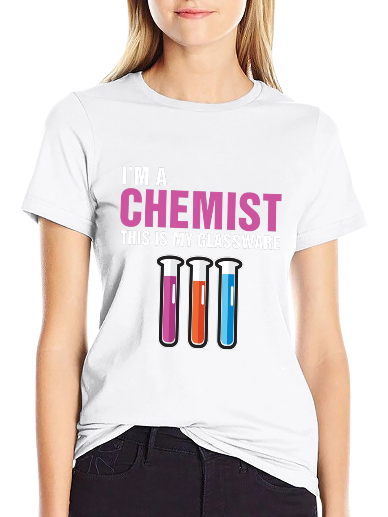 Chemist Glassware T-Shirt - Science Humor Tee