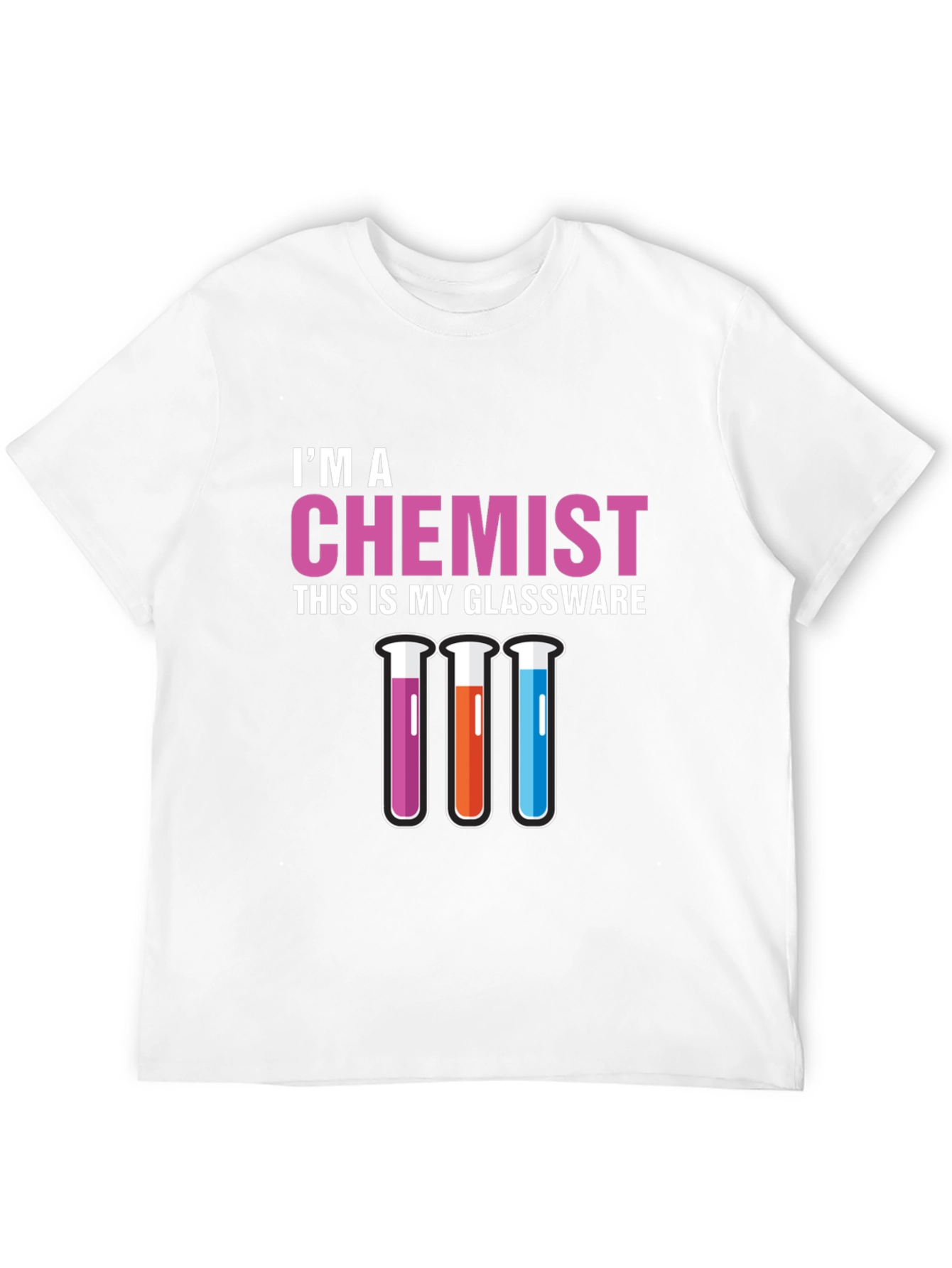 Chemist Glassware T-Shirt - Science Humor Tee