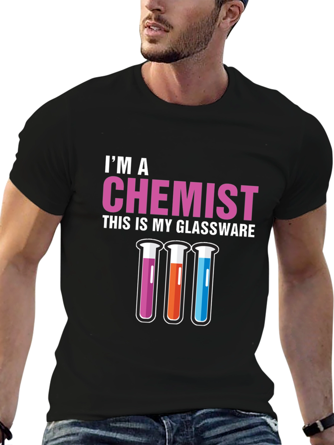 Chemist Glassware T-Shirt - Science Humor Tee