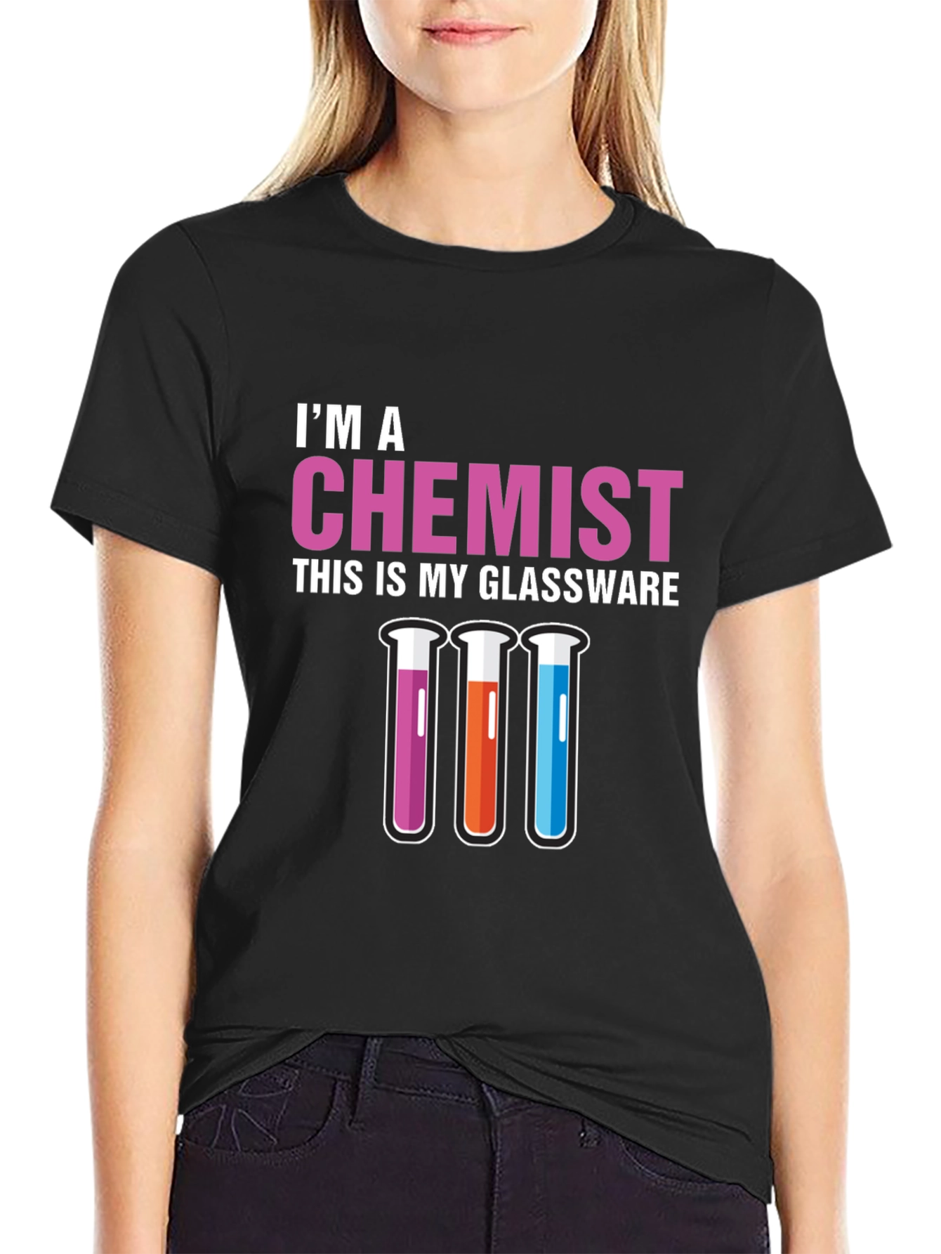 Chemist Glassware T-Shirt - Science Humor Tee