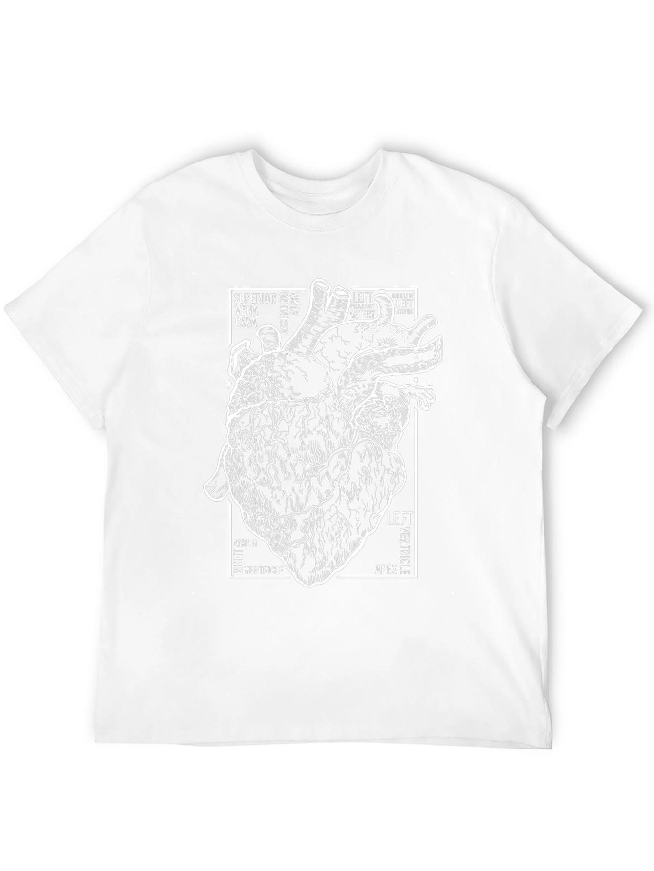 Anatomical Heart T-Shirt - Science & Medical Tee