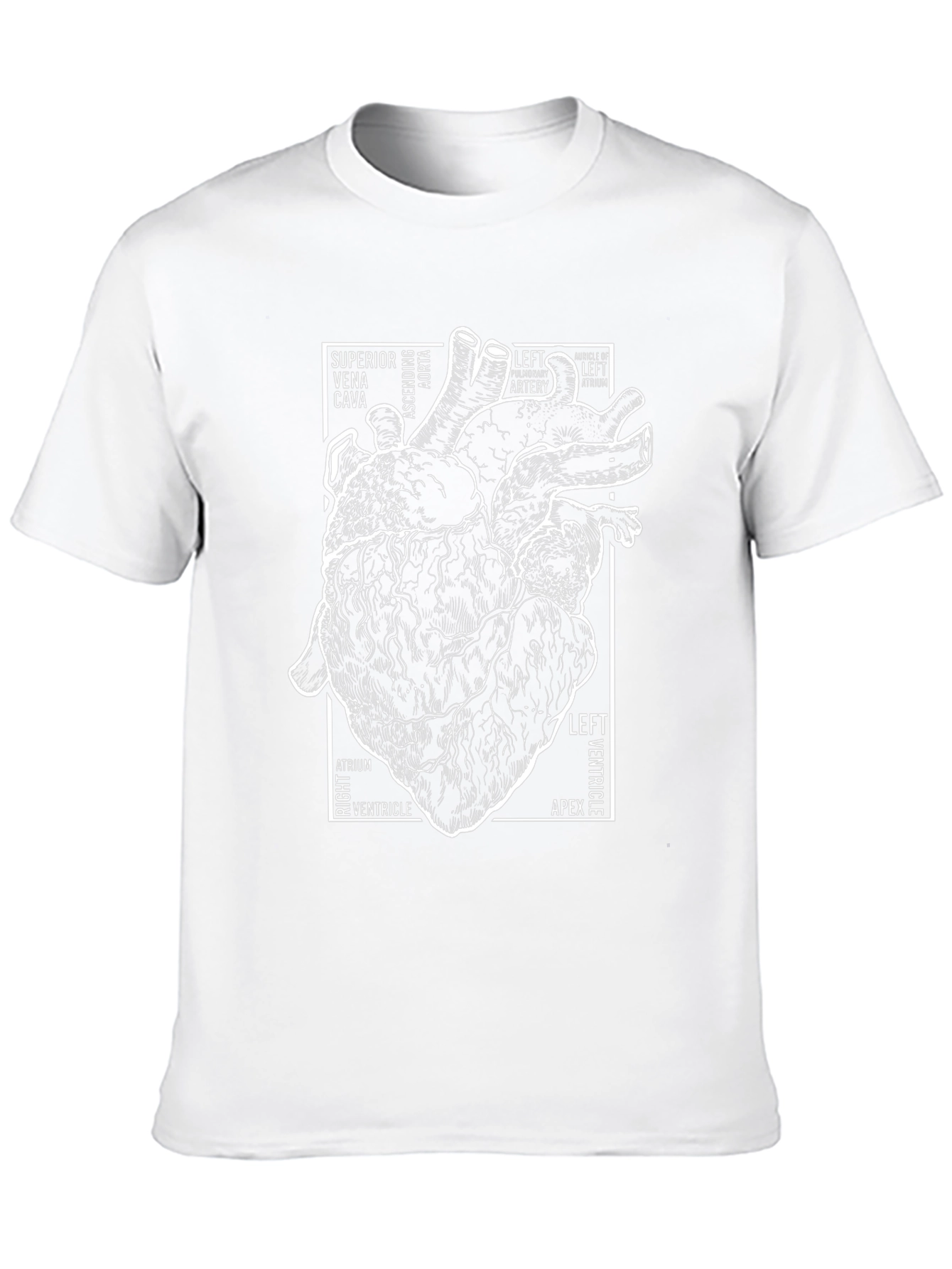 Anatomical Heart T-Shirt - Science & Medical Tee