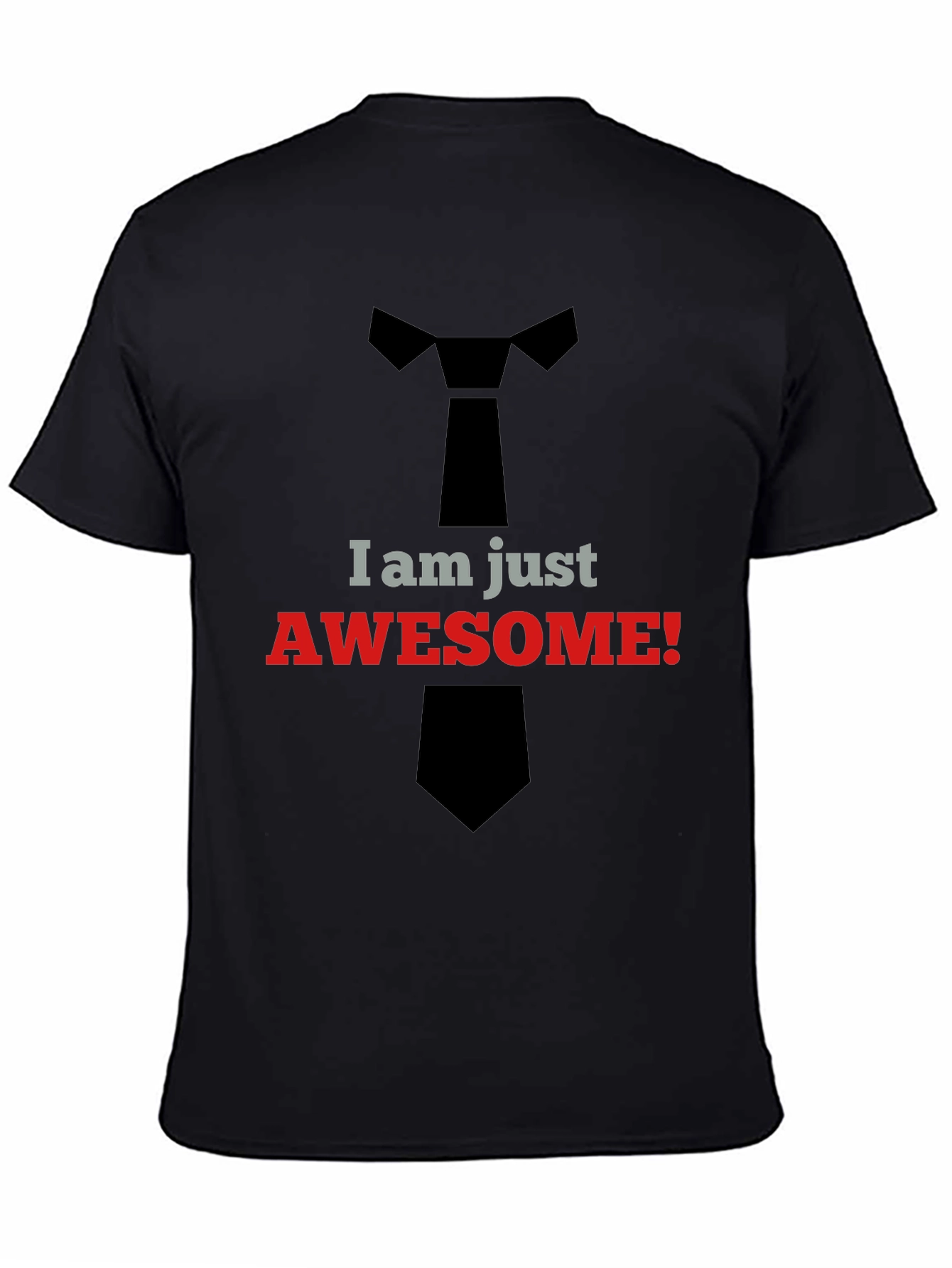 Awesome Tie T-Shirt - Trendy Graphic Tee