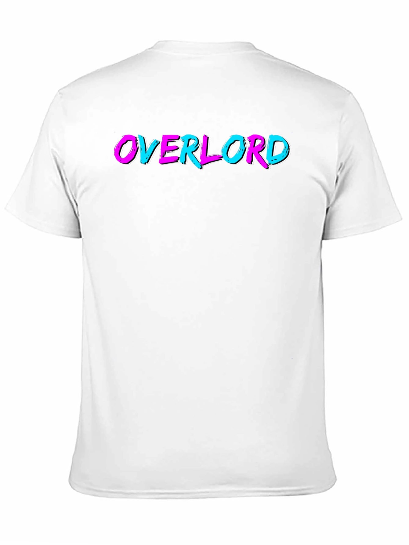 Overlord Graphic Tee - Black Cotton T-Shirt