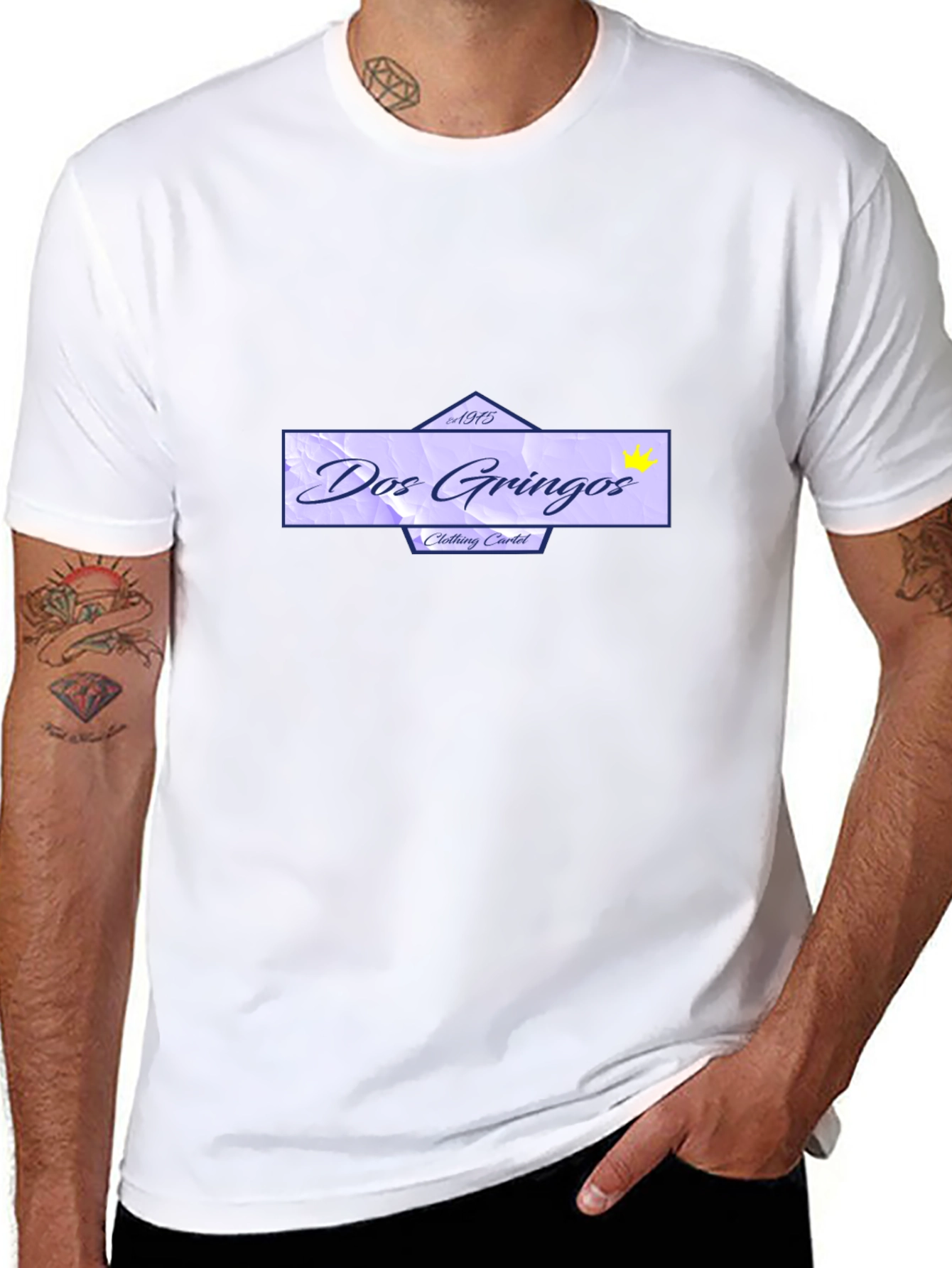 Dos Gringos Clothing Cartel Black T-Shirt