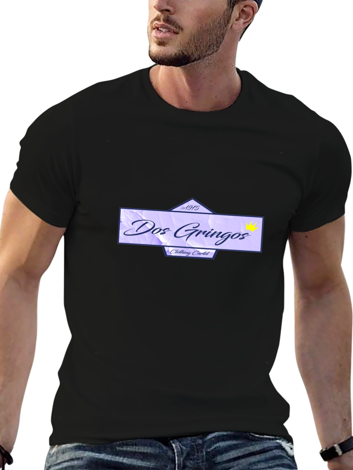 Dos Gringos Clothing Cartel Black T-Shirt