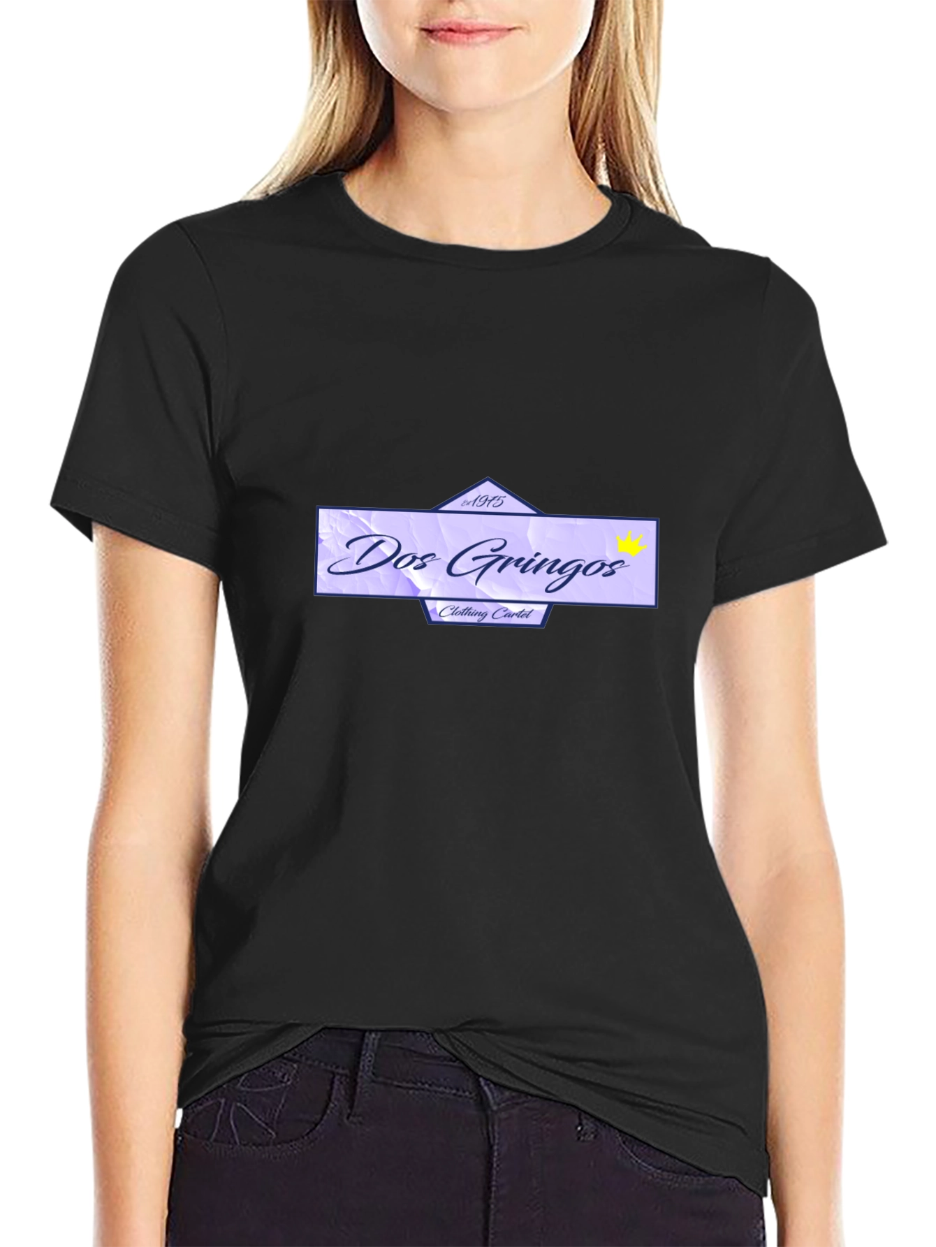 Dos Gringos Clothing Cartel Black T-Shirt