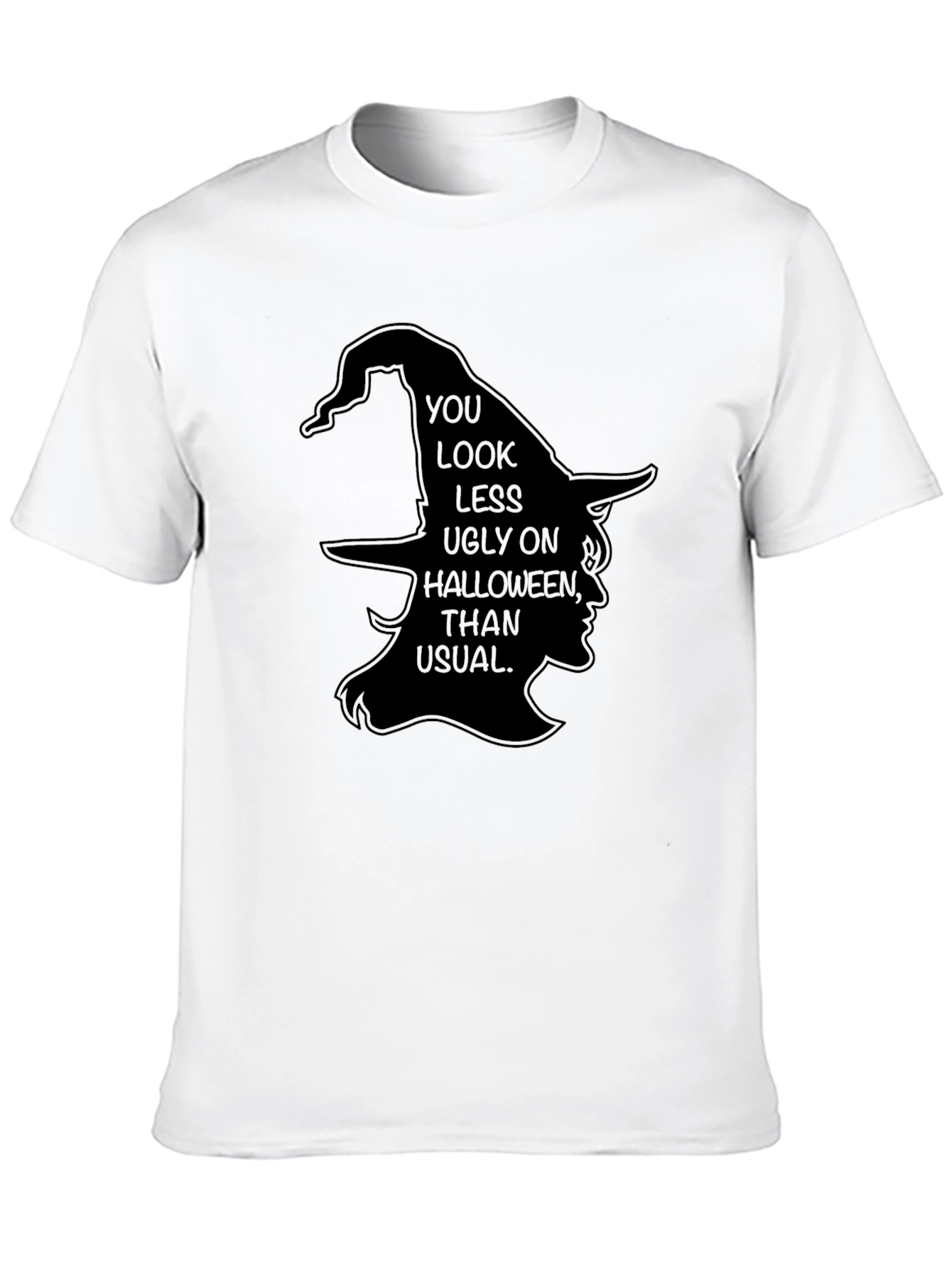 Halloween Witch Graphic T-Shirt