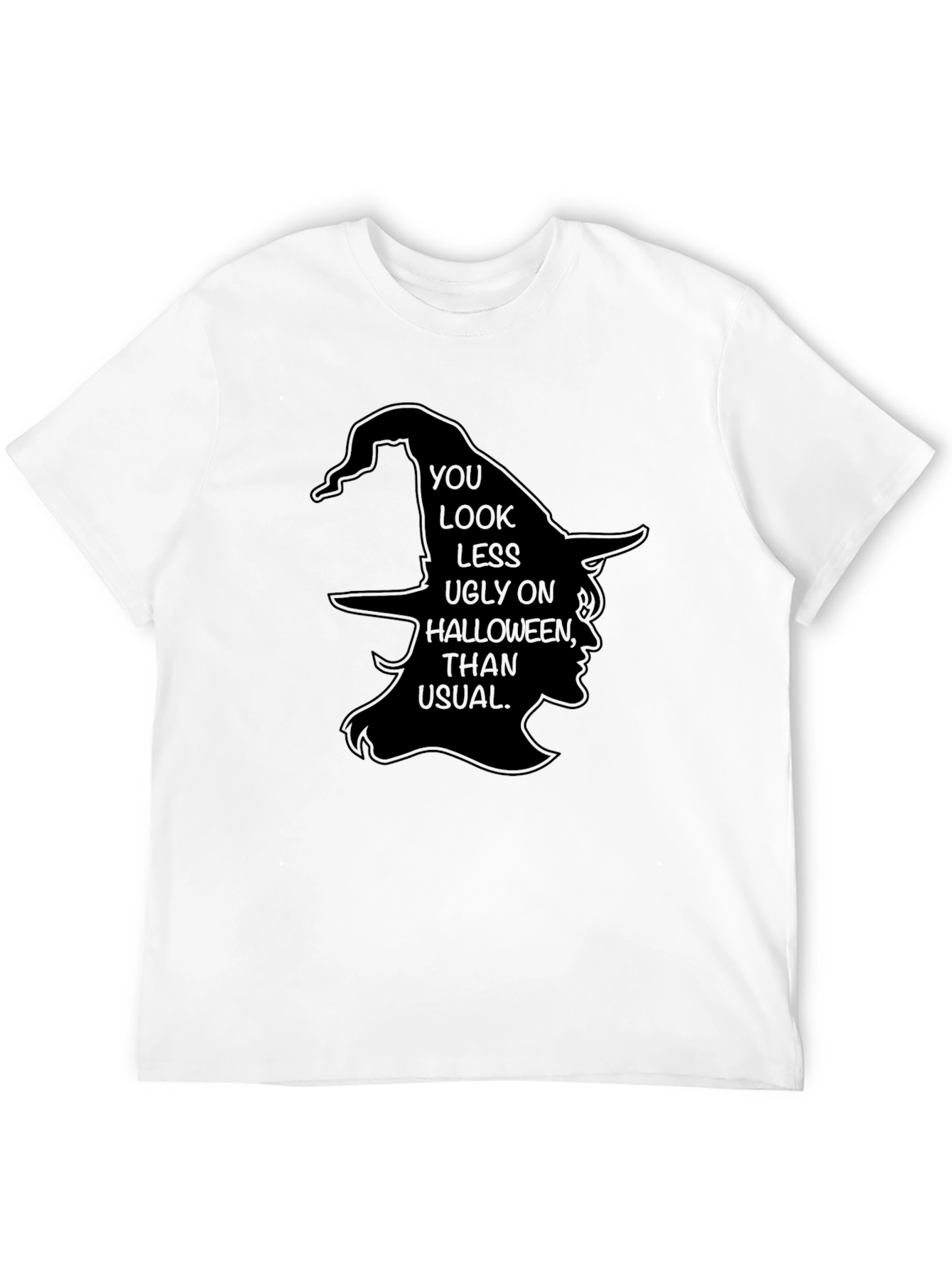 Halloween Witch Graphic T-Shirt