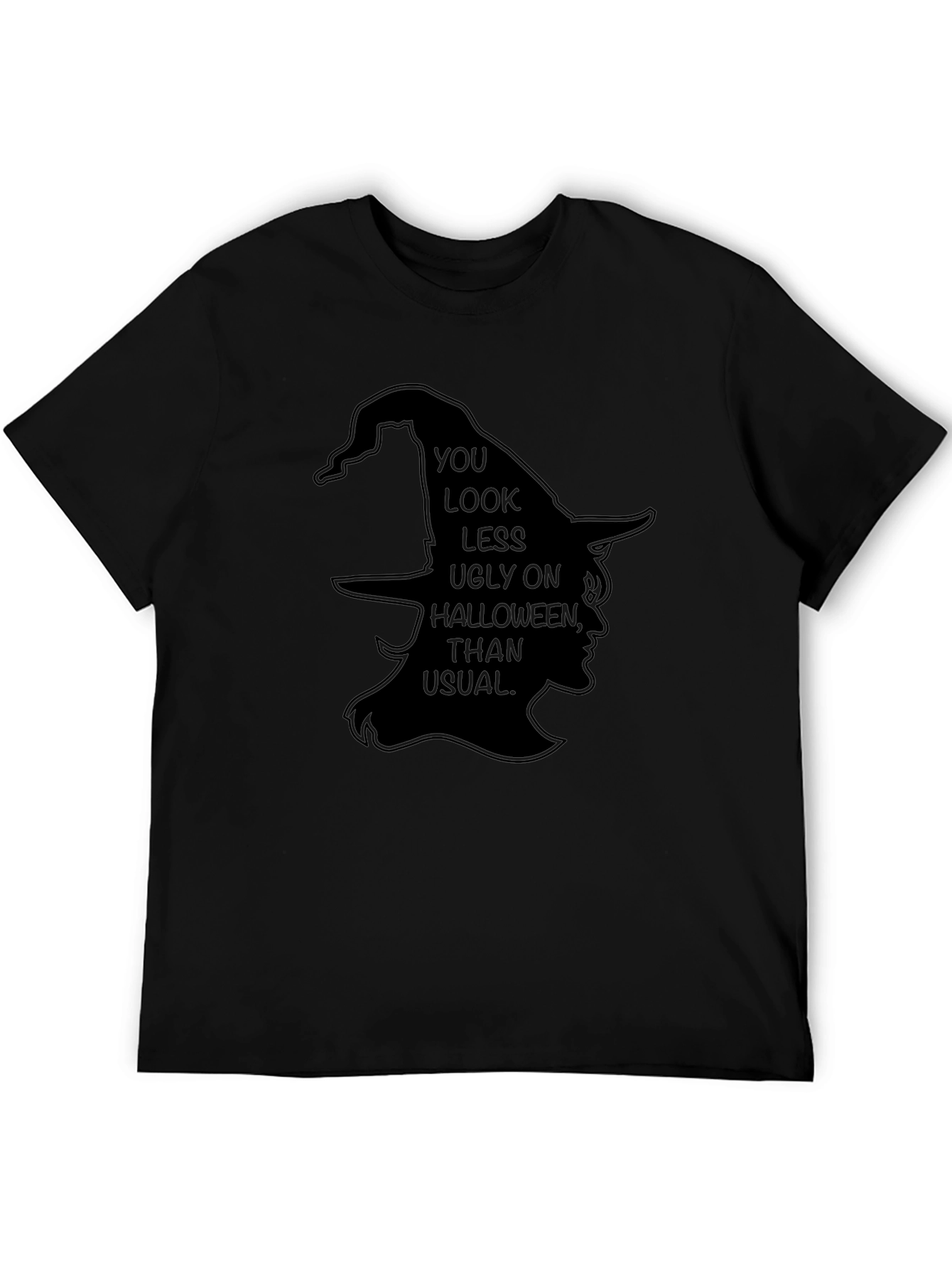 Halloween Witch Graphic T-Shirt