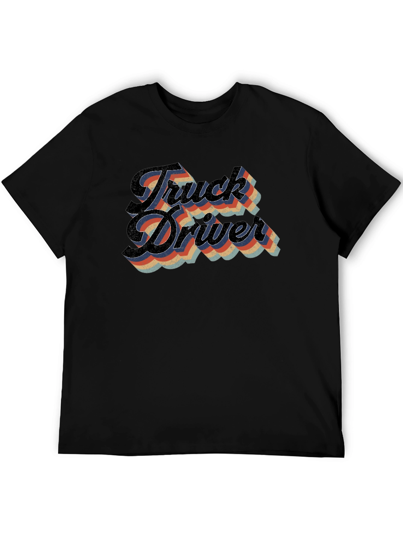 Truck Driver Retro Style T-Shirt