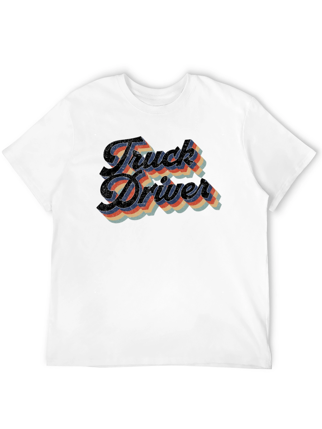 Truck Driver Retro Style T-Shirt