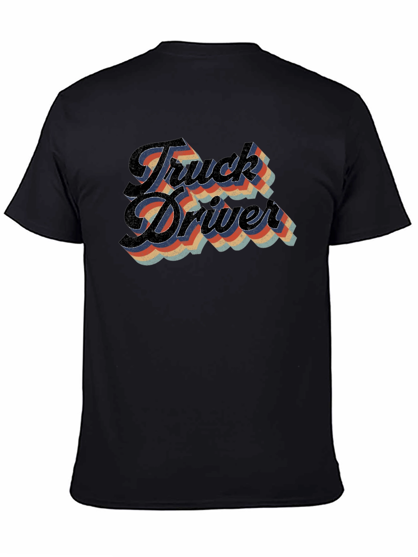 Truck Driver Retro Style T-Shirt