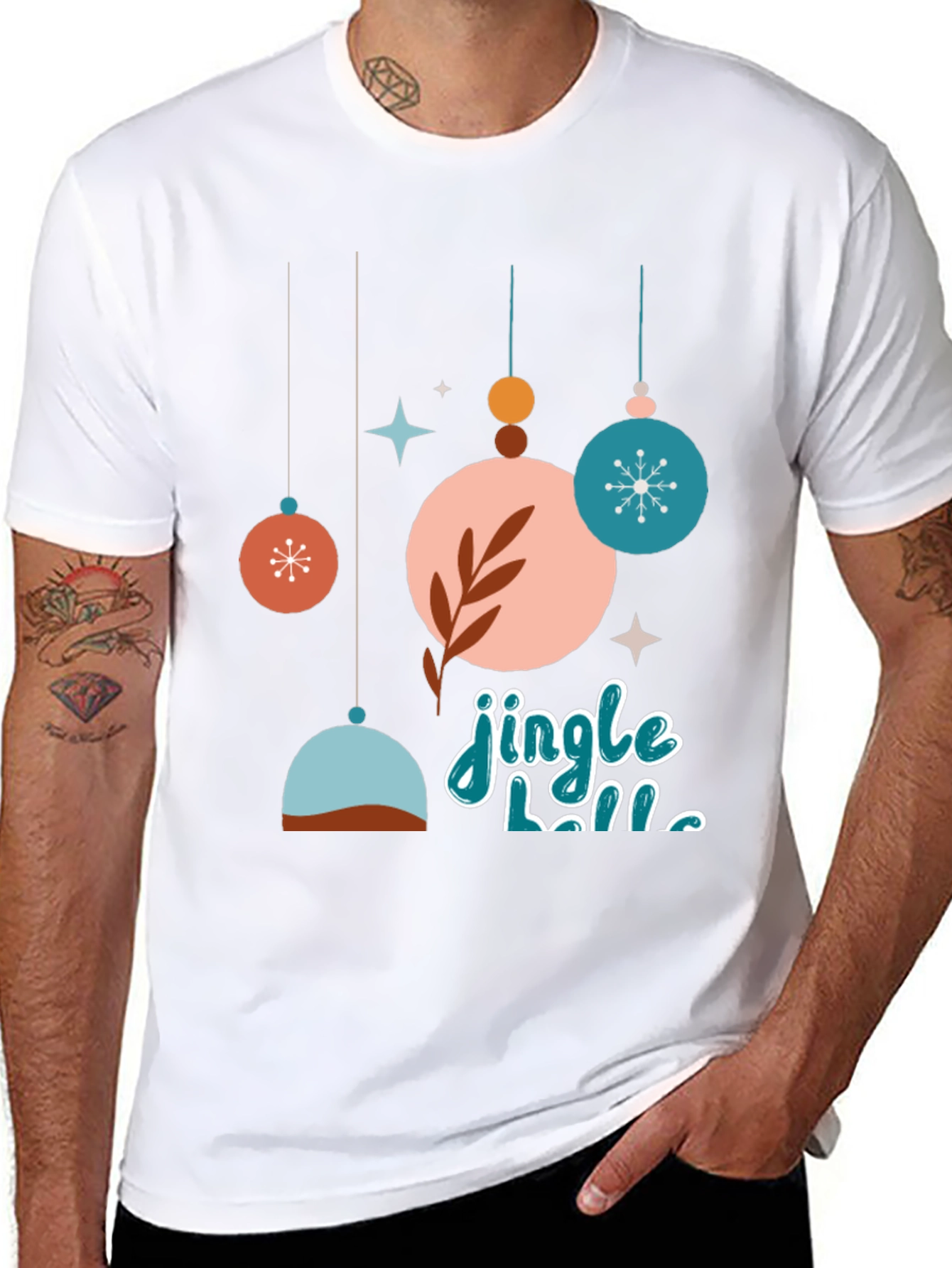 Jingle Balls Holiday Graphic Tee - Festive Christmas Shirt