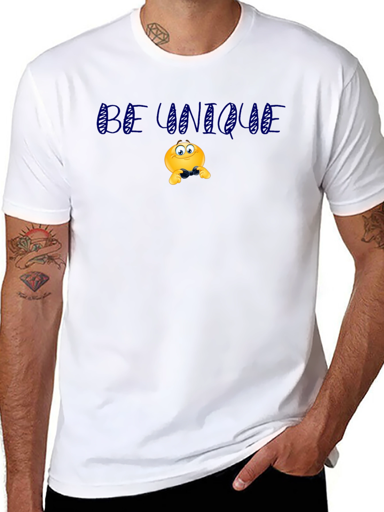 Be Unique Graphic T-Shirt