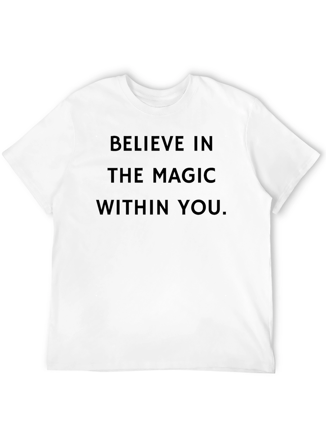 Magic Within You Black Graphic Tee