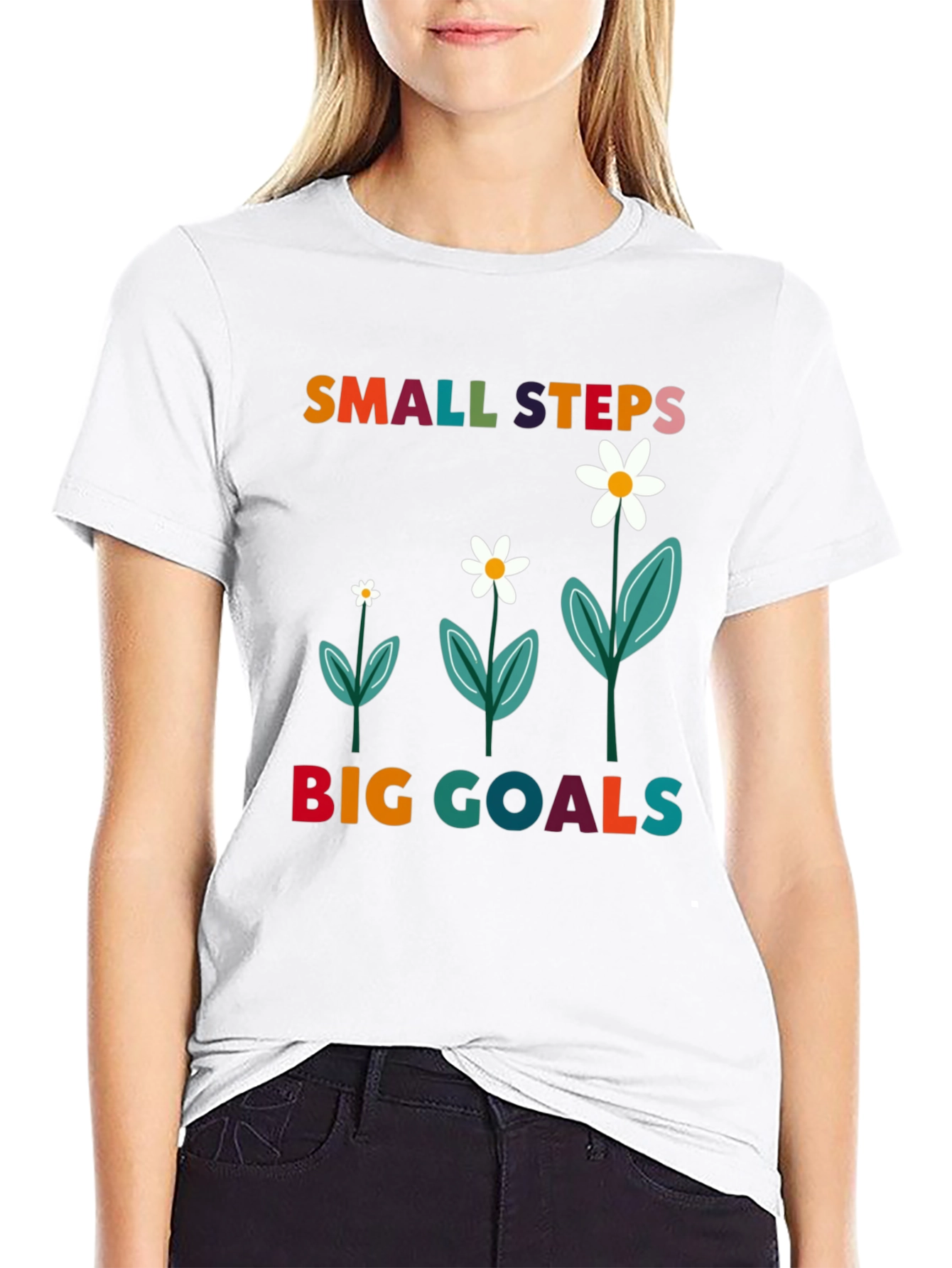 Small Steps Big Goals T-Shirt