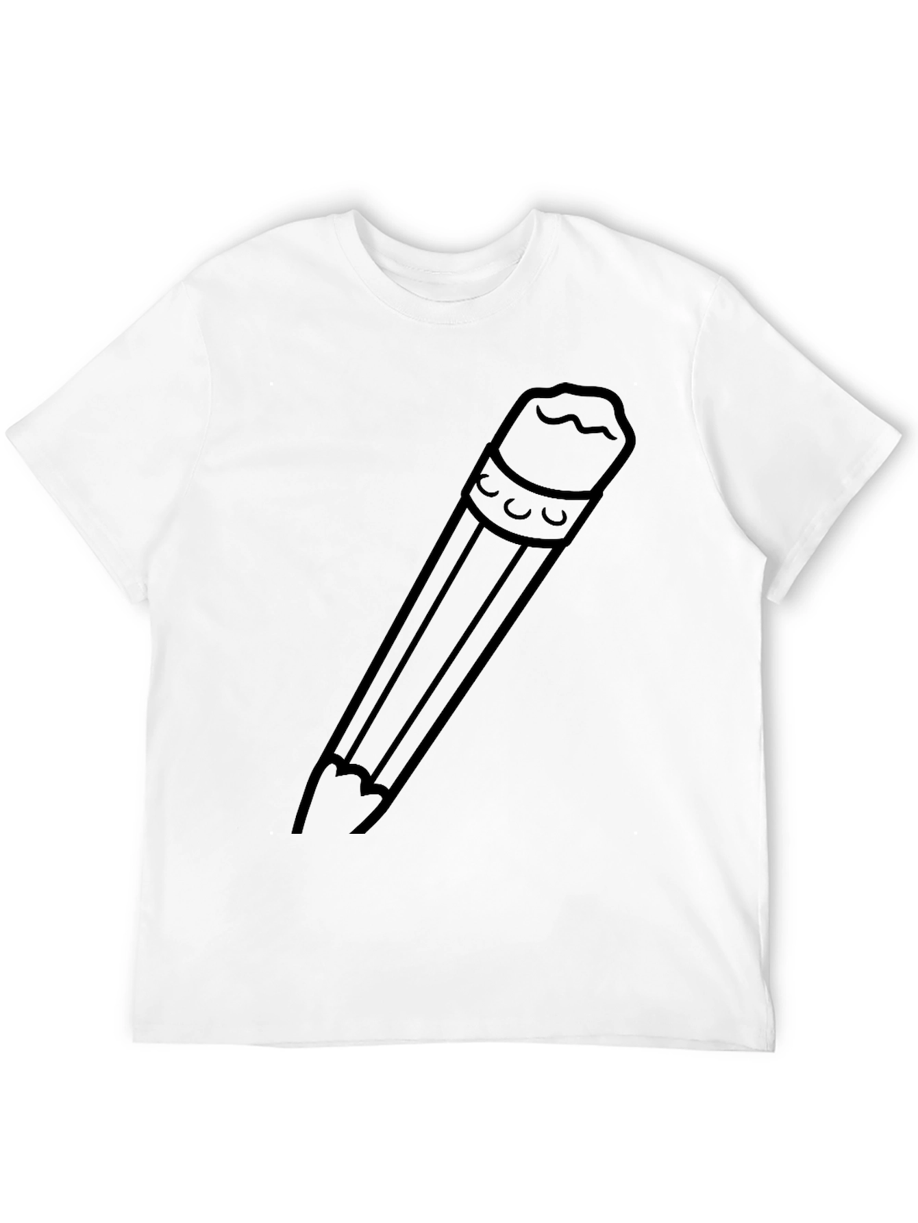 Pencil Graphic Tee - Classic Style