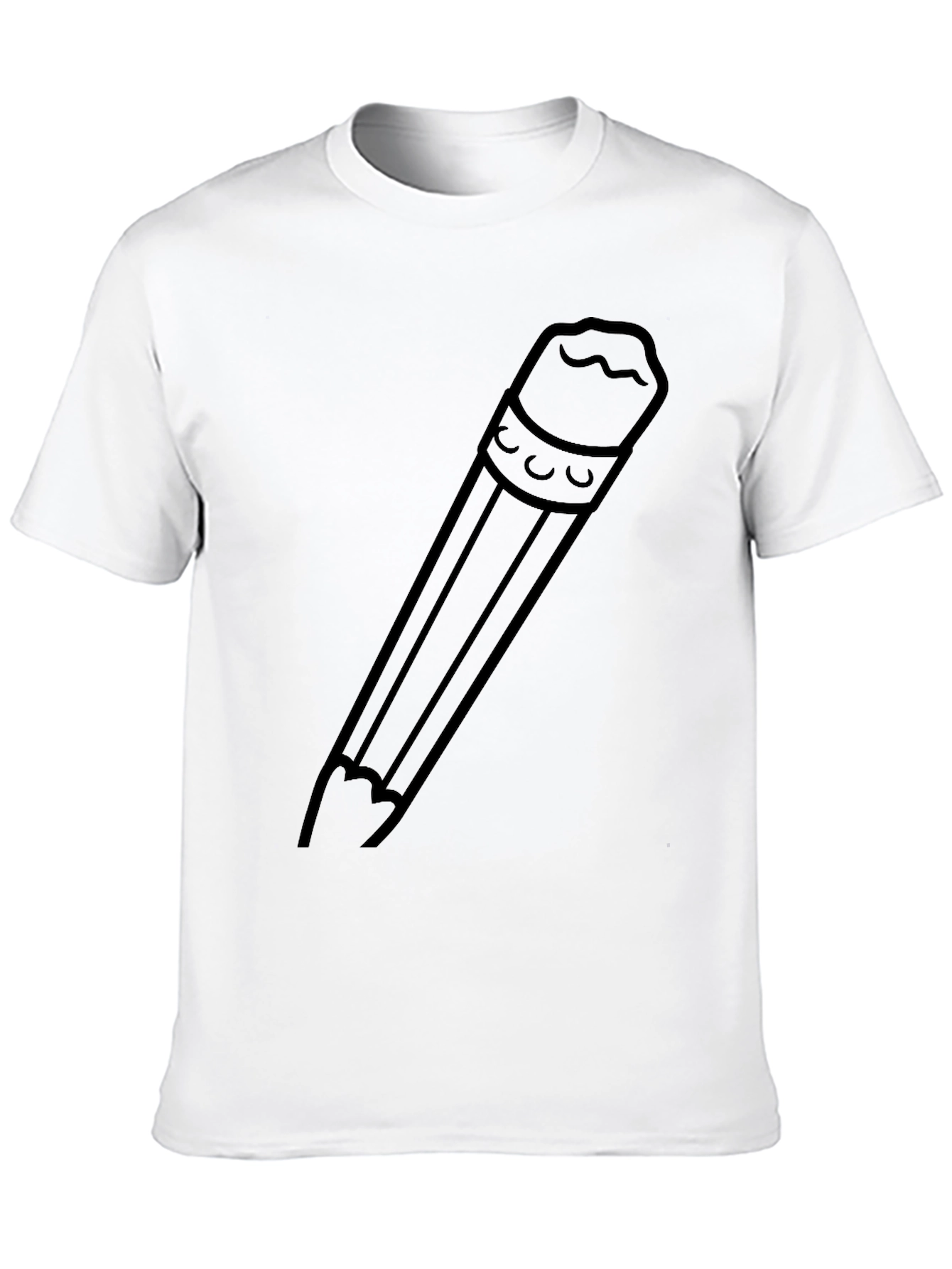 Pencil Graphic Tee - Classic Style