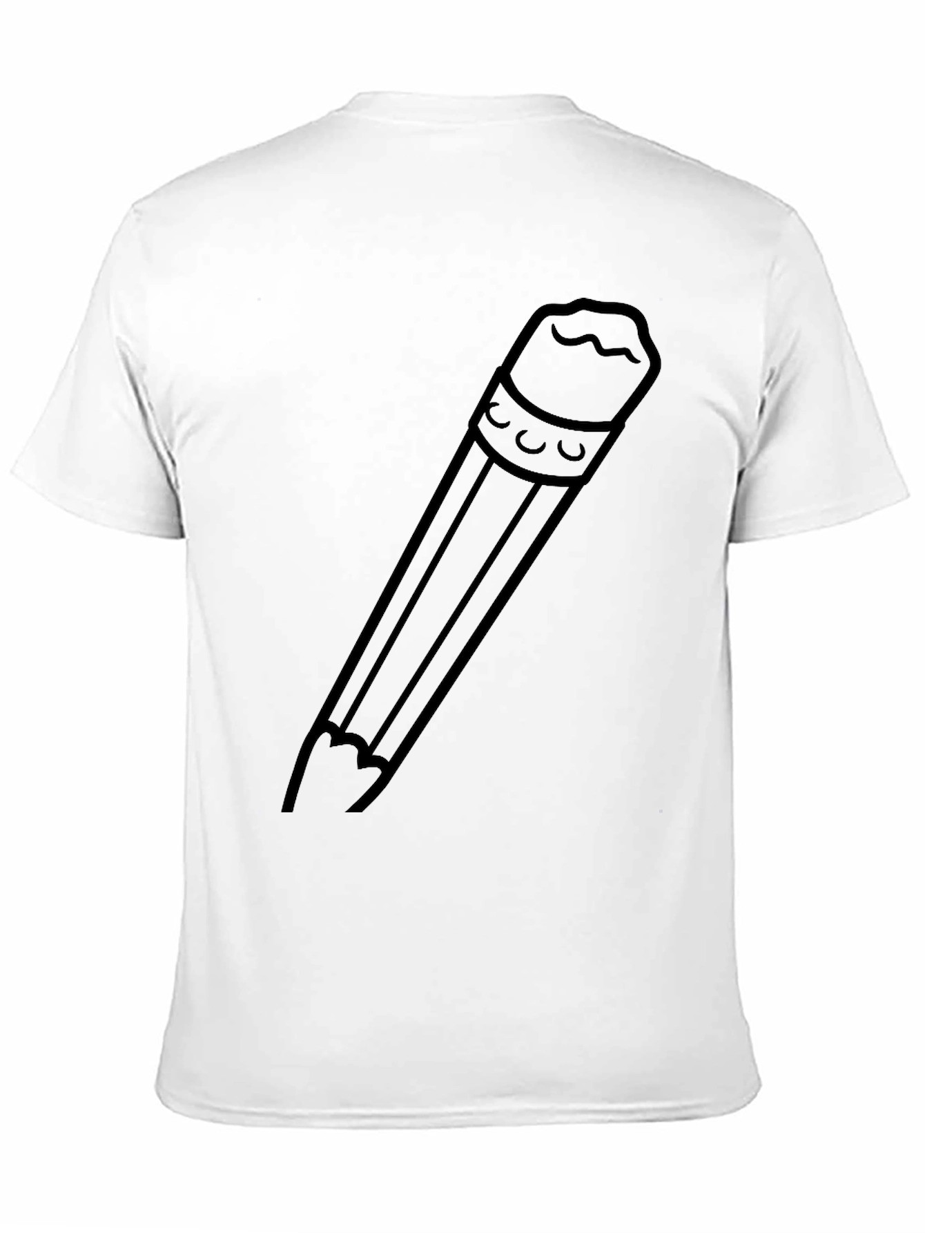 Pencil Graphic Tee - Classic Style