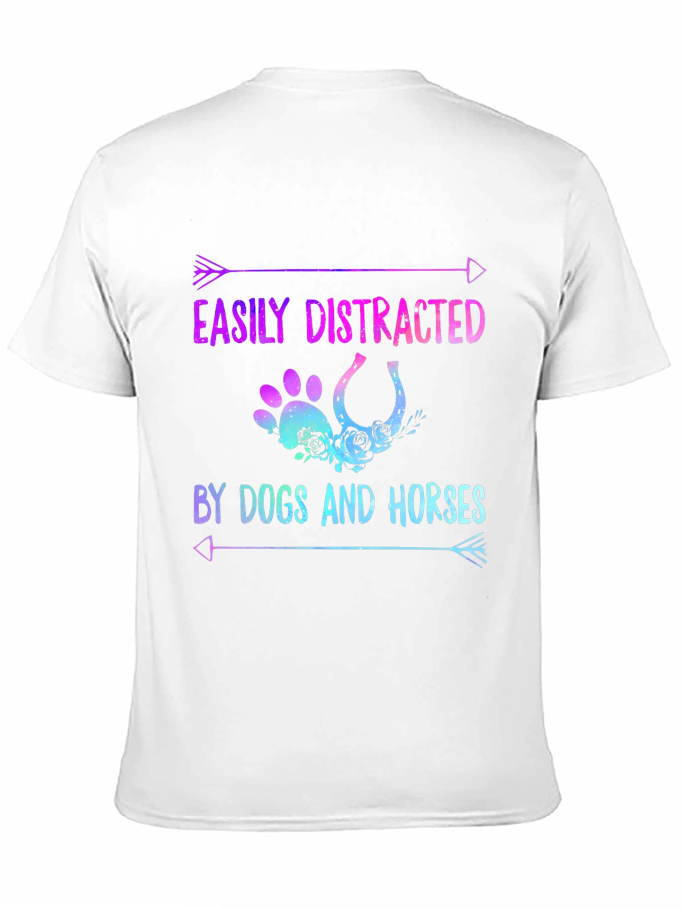 Easily Distracted by Dogs and Horses Tee
