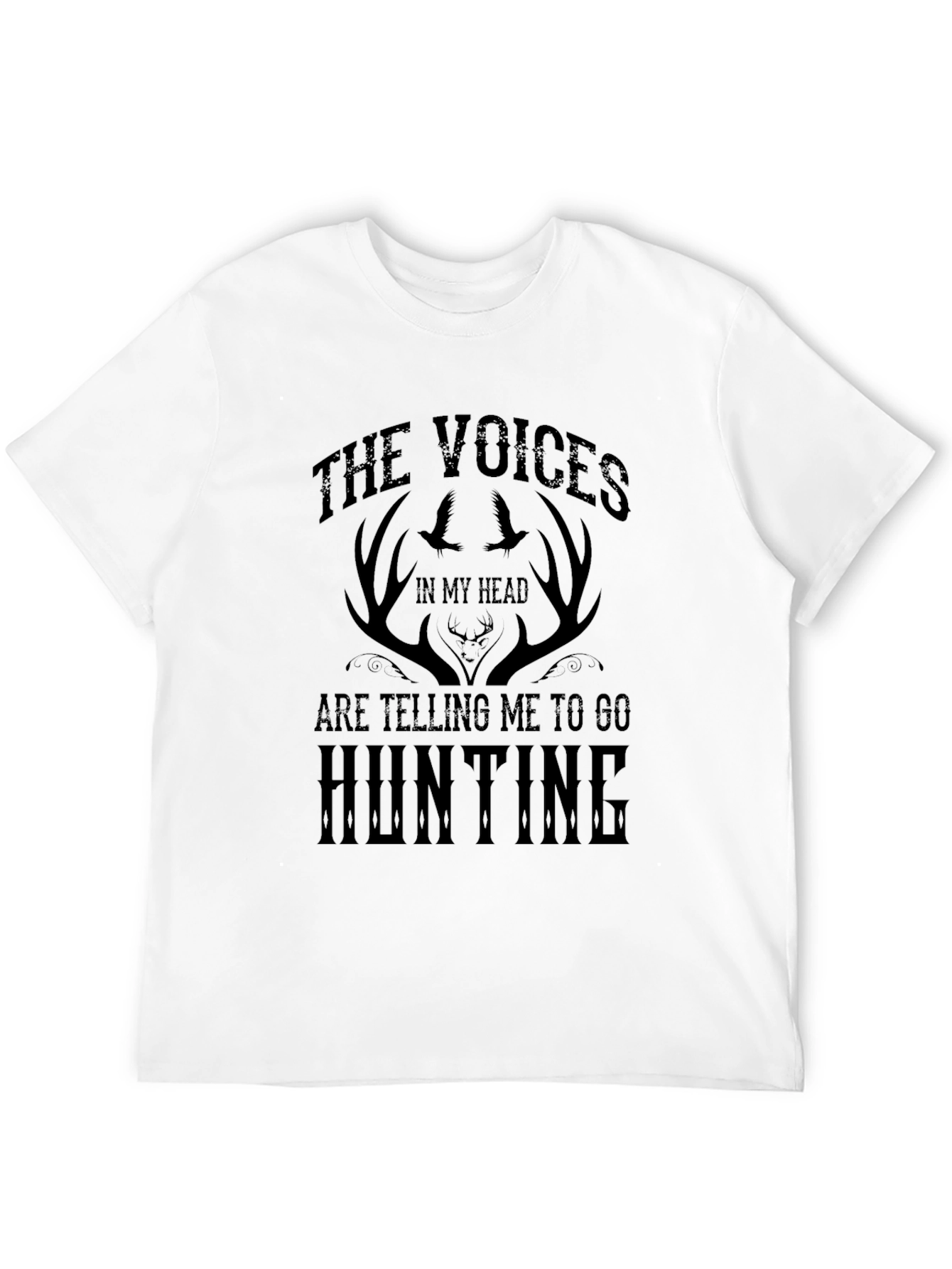 The Voices in My Head Hunting Graphic Tee