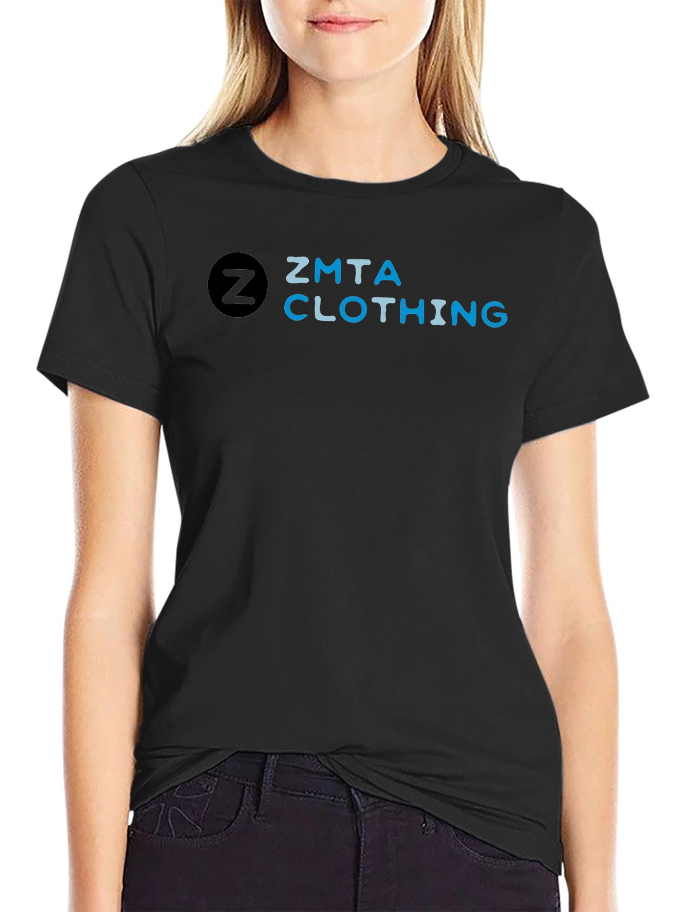 ZMTA Clothing Black T-Shirt