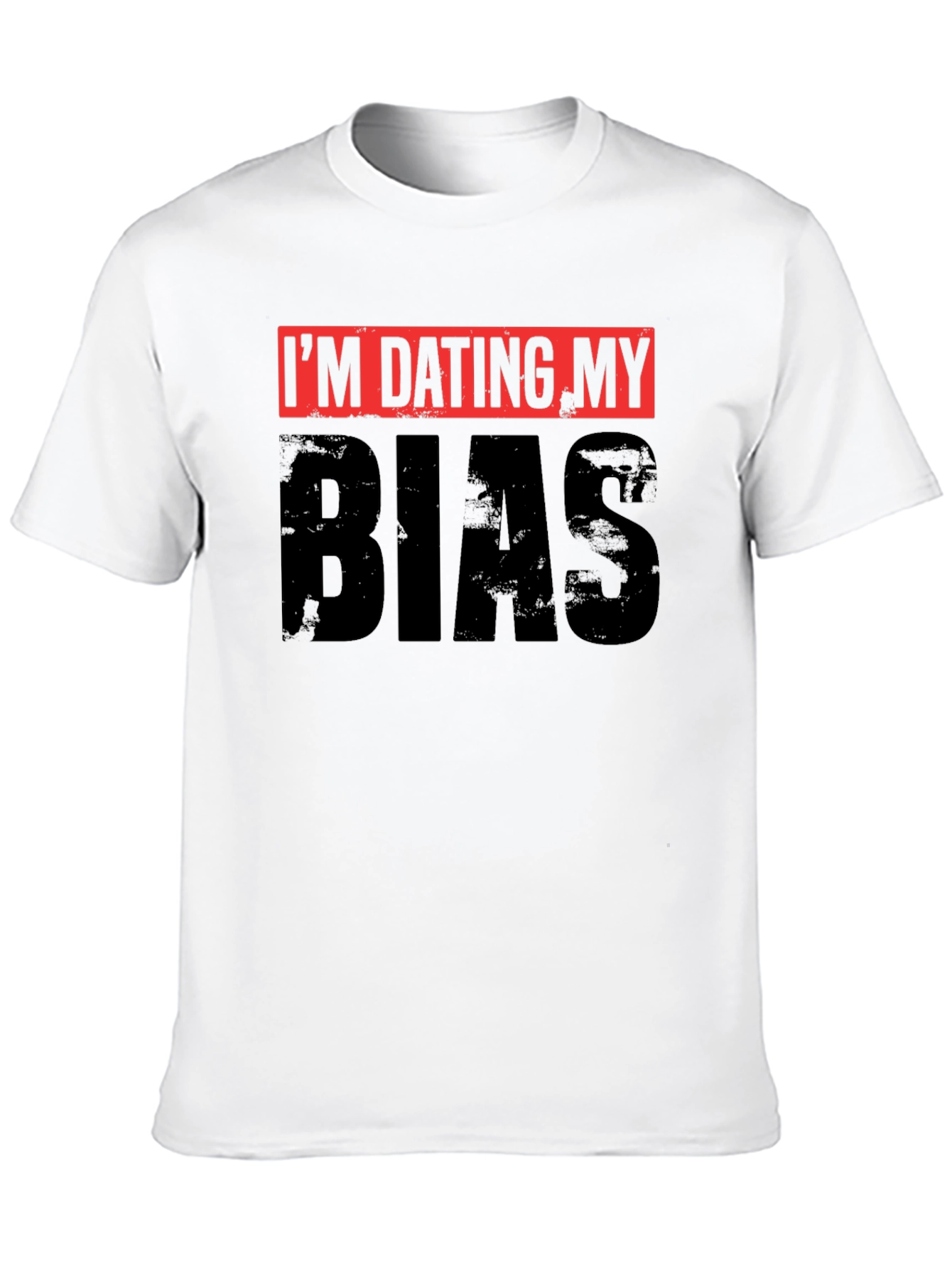 Im Dating My Bias Black Graphic Tee