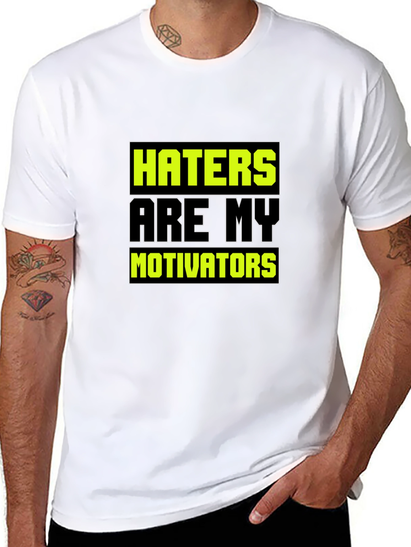 Haters are My Motivators Graphic Tee