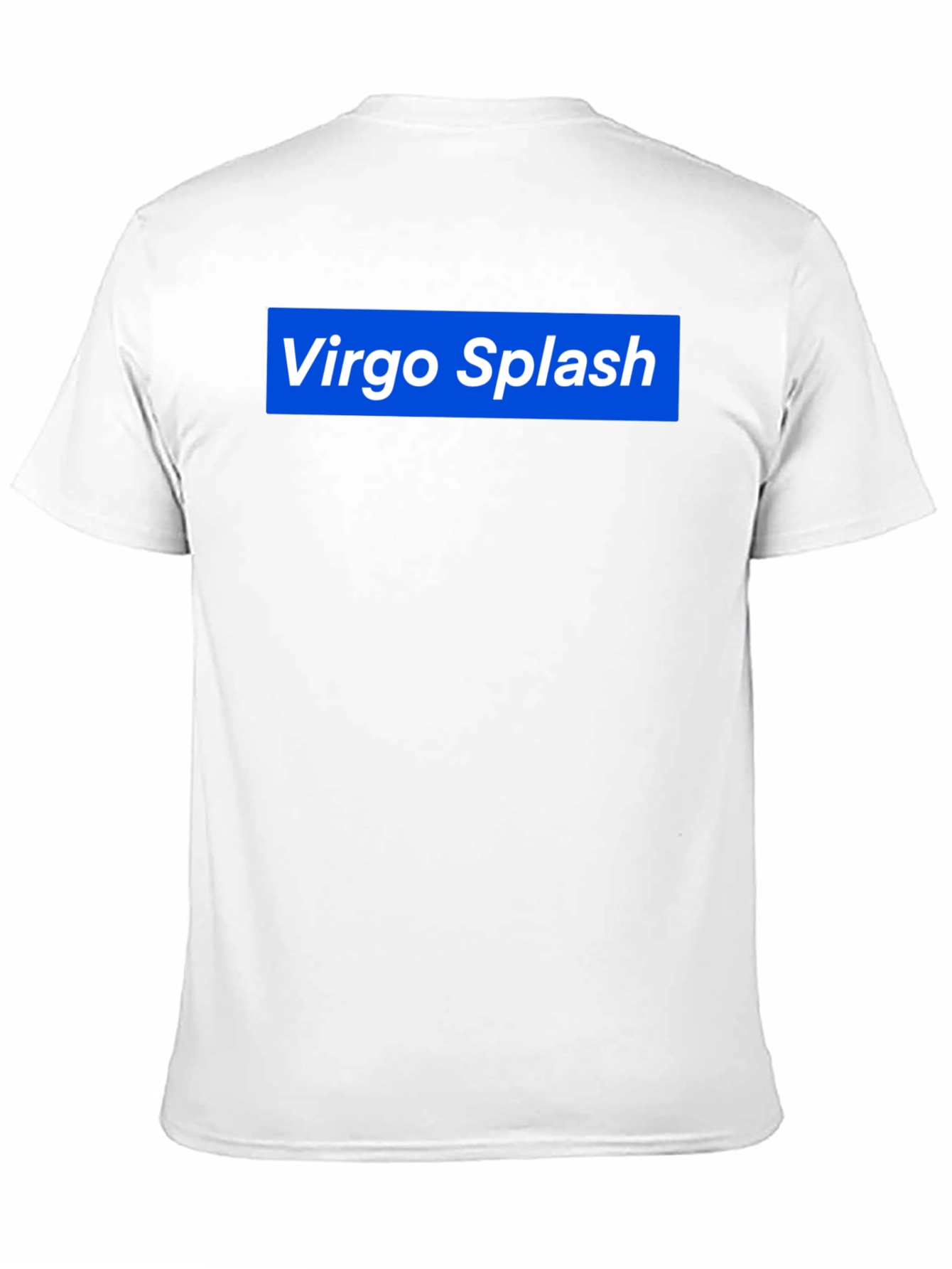 Virgo Splash Graphic Tee - Black