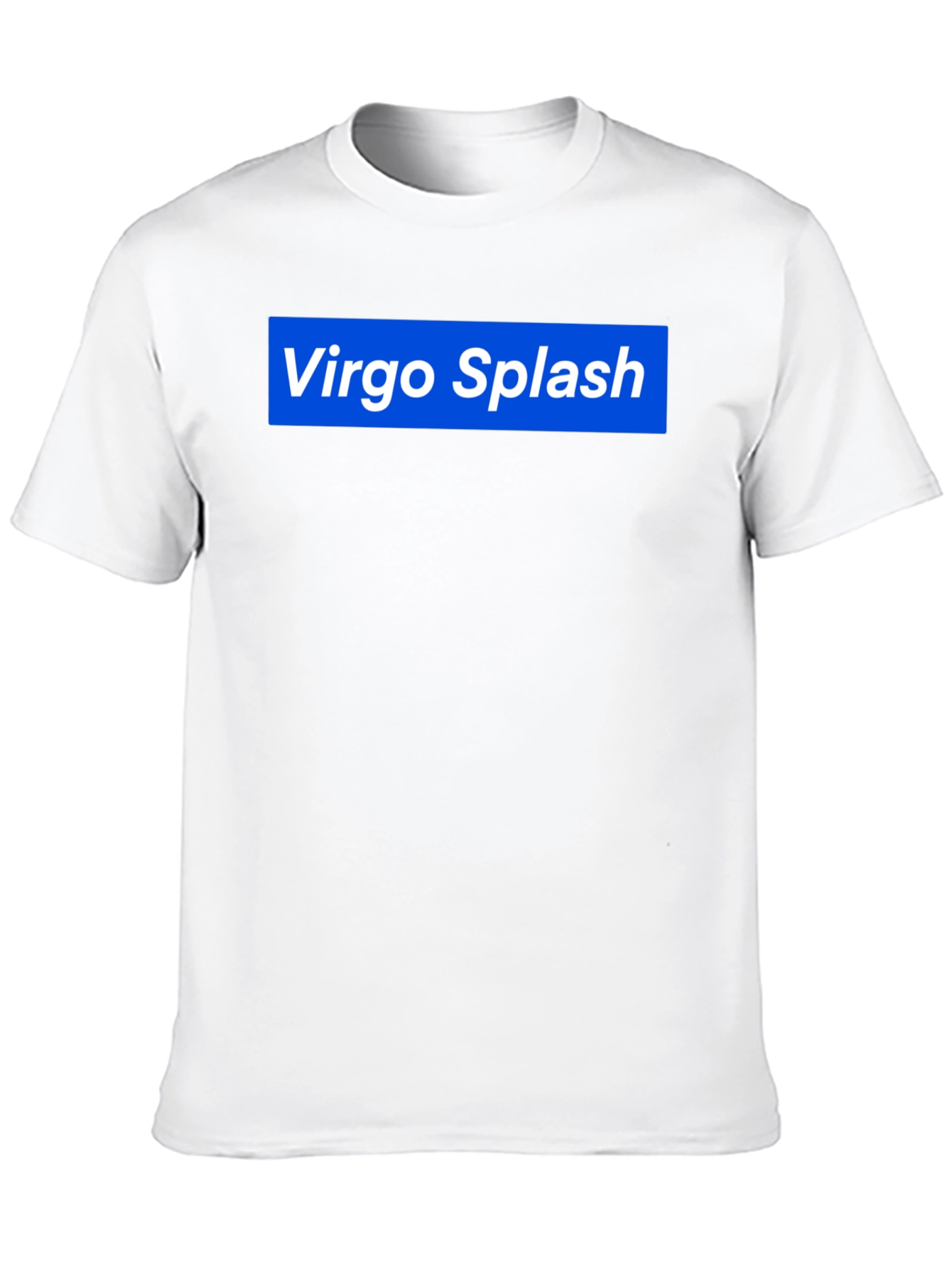 Virgo Splash Graphic Tee - Black