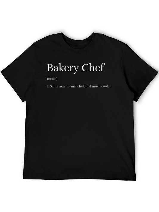 Bakery Chef Definition T-Shirt - Cool Baker Apparel