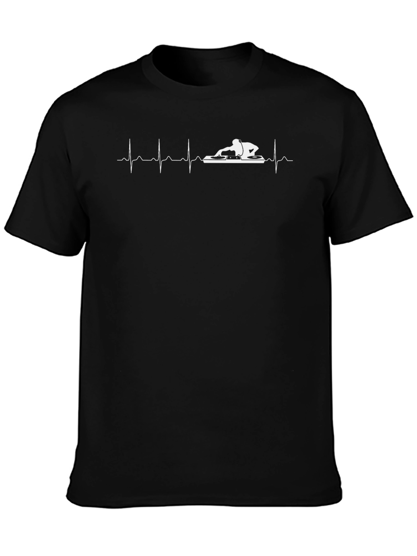 DJ Heartbeat T-Shirt - Music Lover Tee