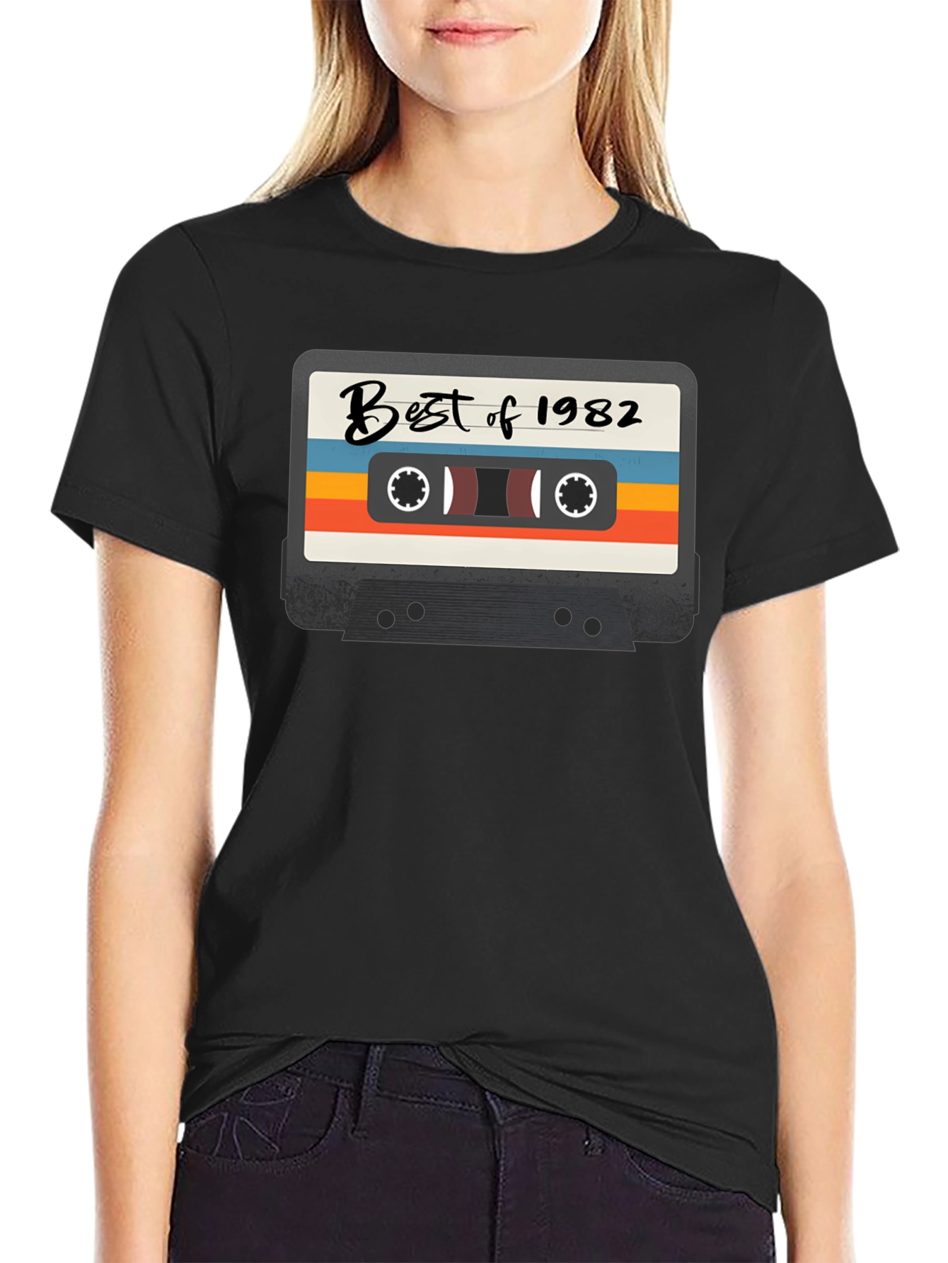 Best of 1982 Cassette Tape Graphic T-Shirt