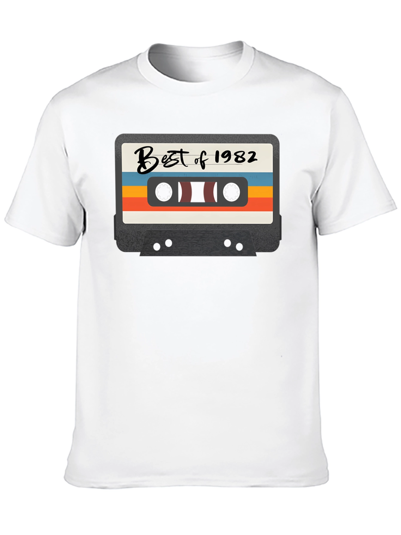 Best of 1982 Cassette Tape Graphic T-Shirt