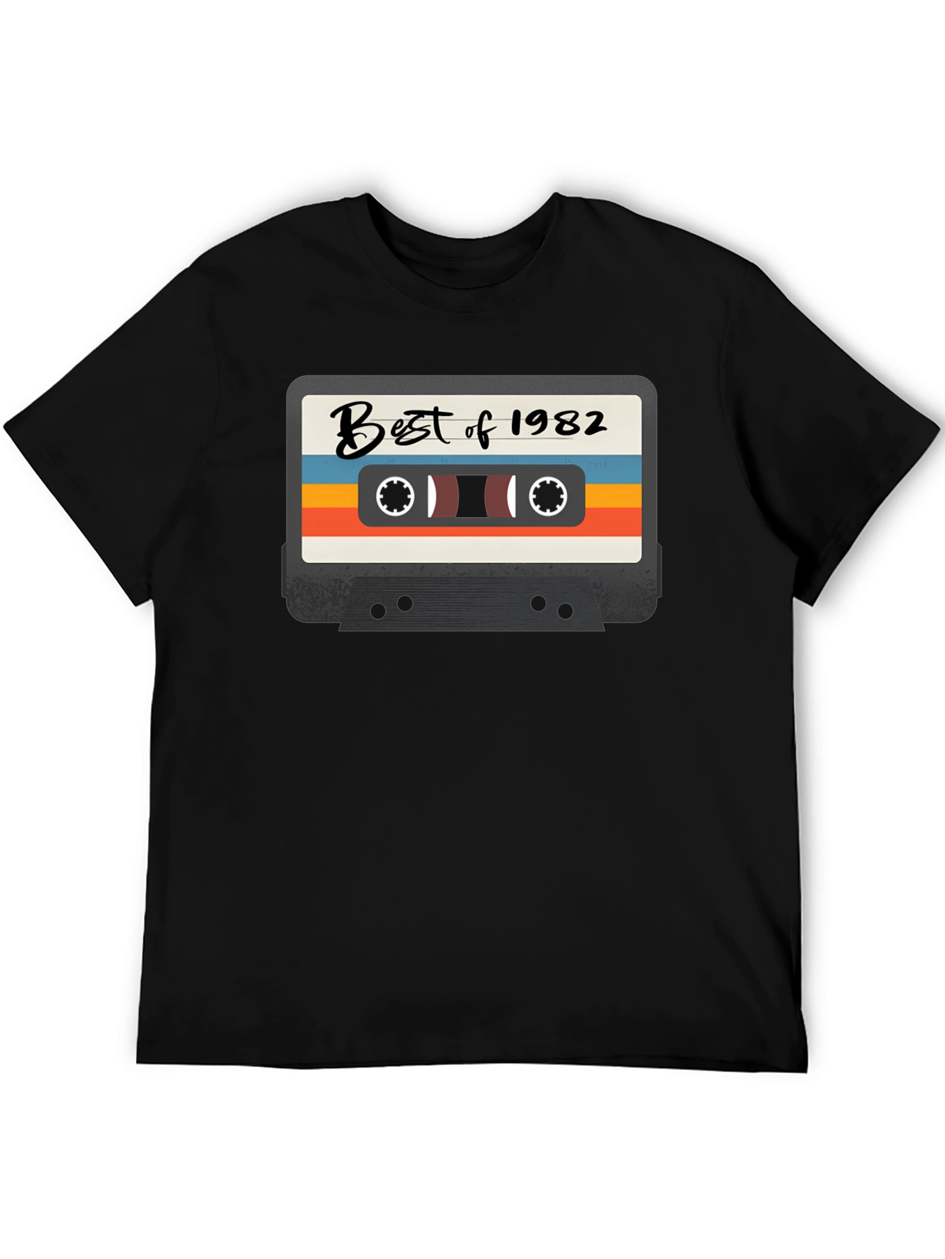 Best of 1982 Cassette Tape Graphic T-Shirt