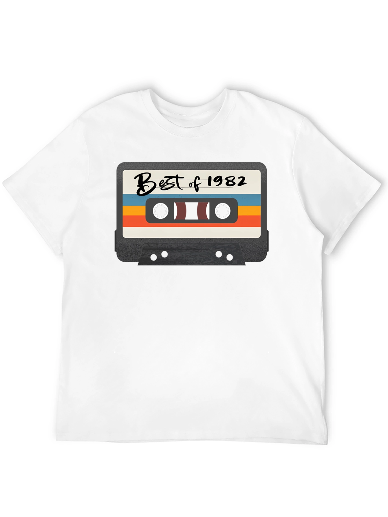 Best of 1982 Cassette Tape Graphic T-Shirt