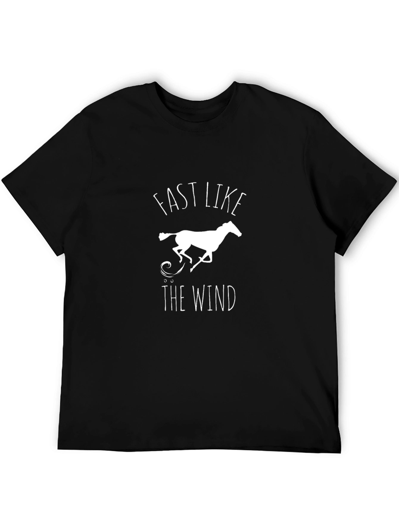 Fast Like the Wind Horse Graphic Tee