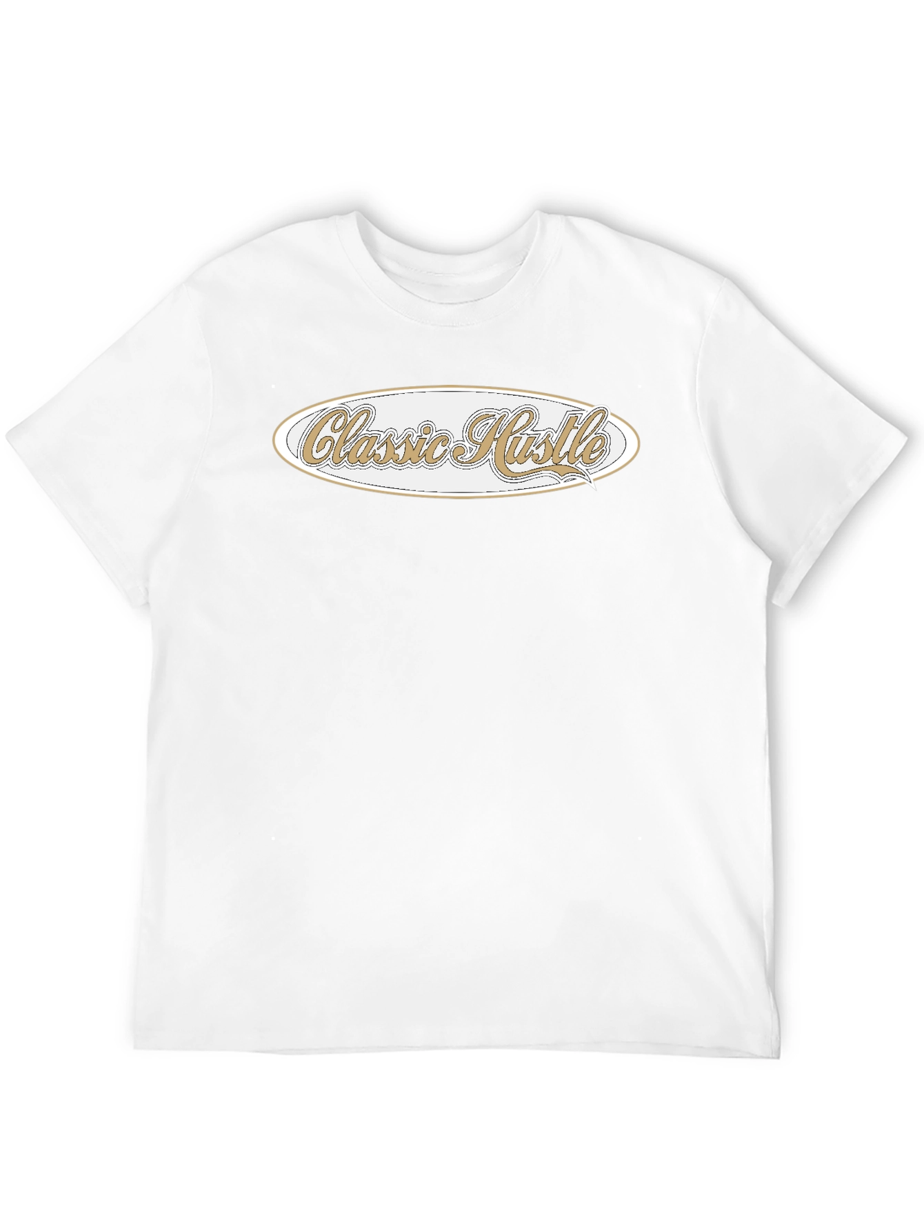 Classic Hustle Black Graphic T-Shirt