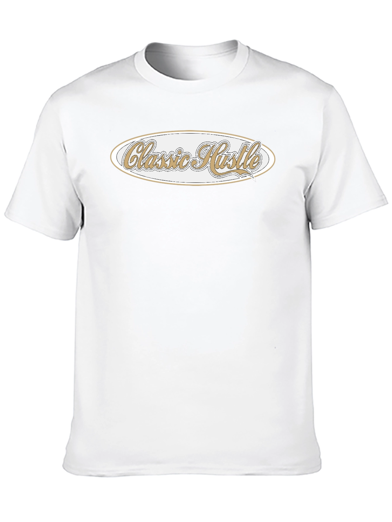 Classic Hustle Black Graphic T-Shirt