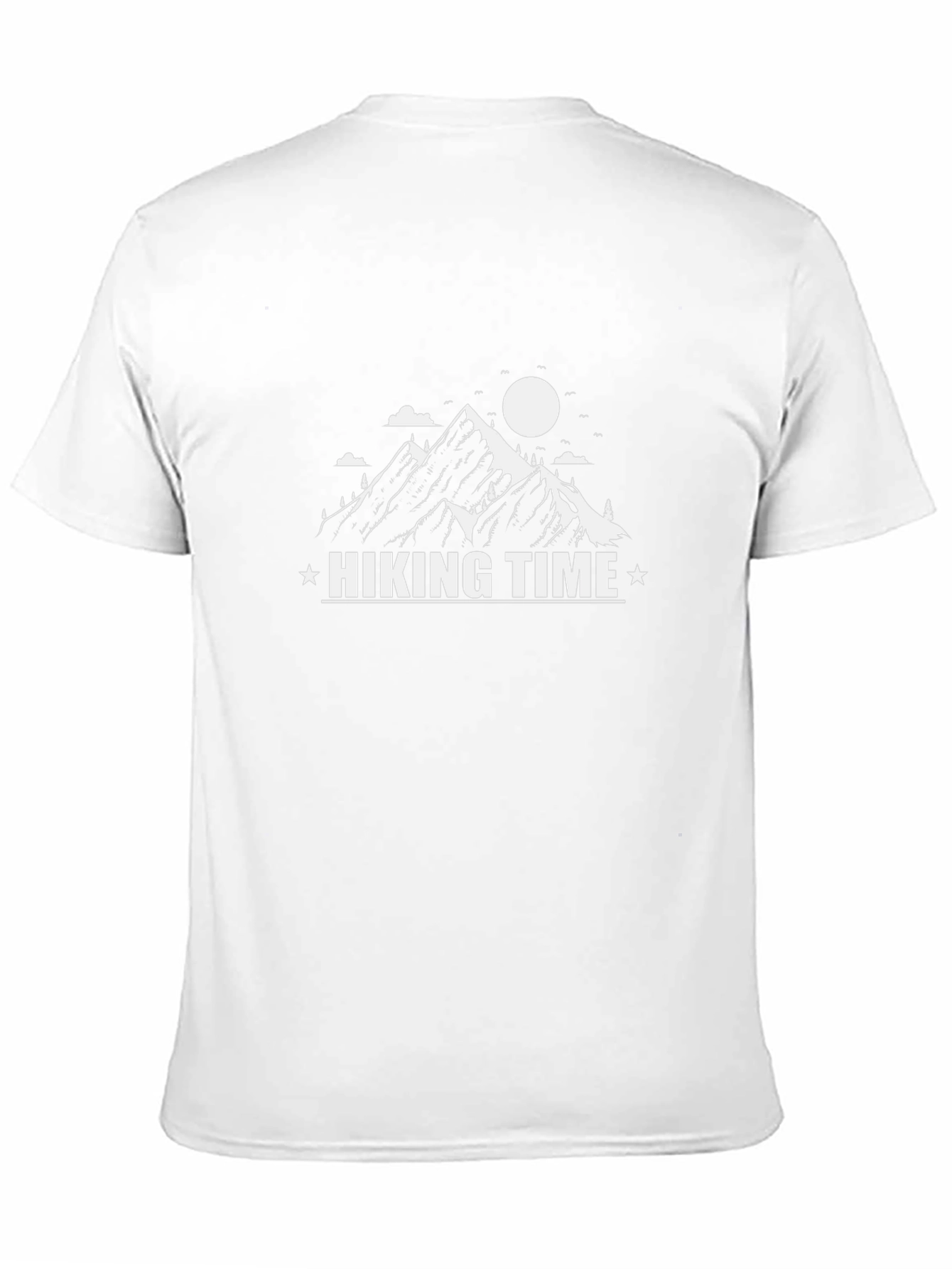 Hiking Time Graphic T-Shirt - Black