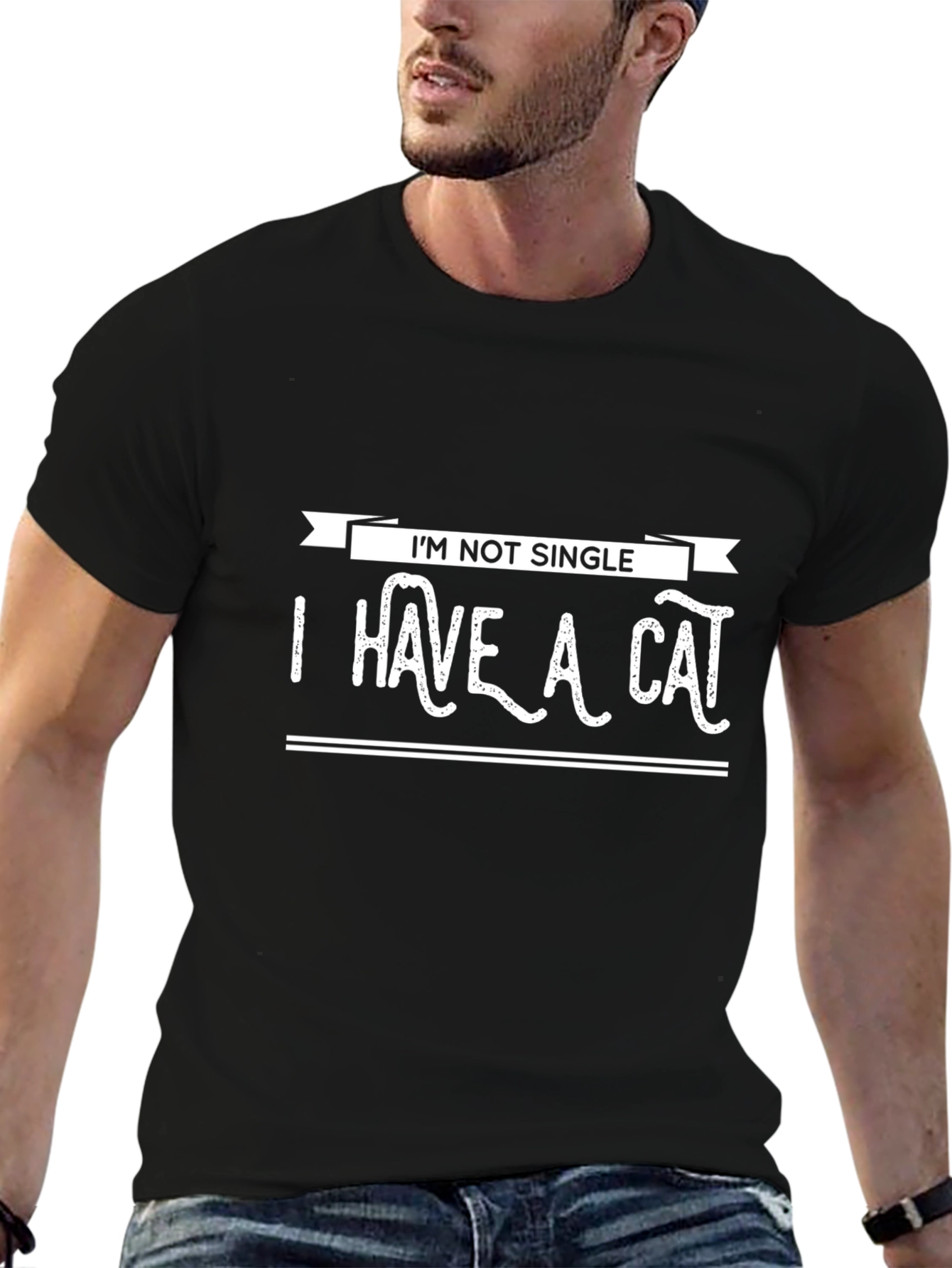 Im Not Single I Have A Cat T-Shirt