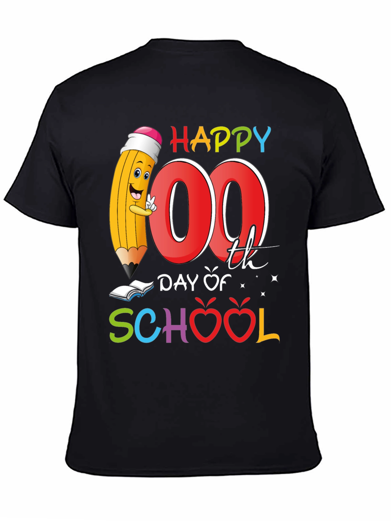 Happy 100th Day of School Teacher T-Shirt
