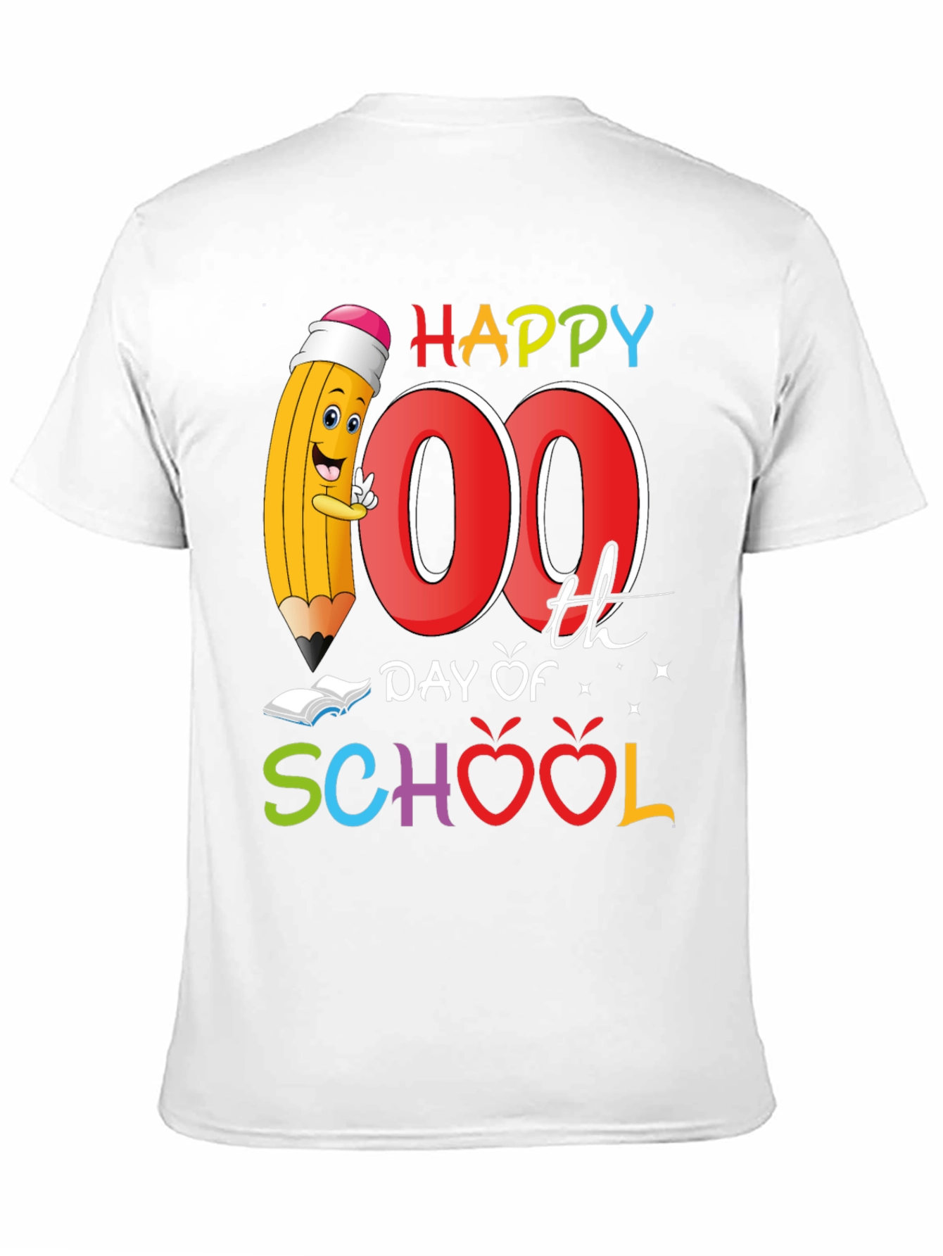 Happy 100th Day of School Teacher T-Shirt