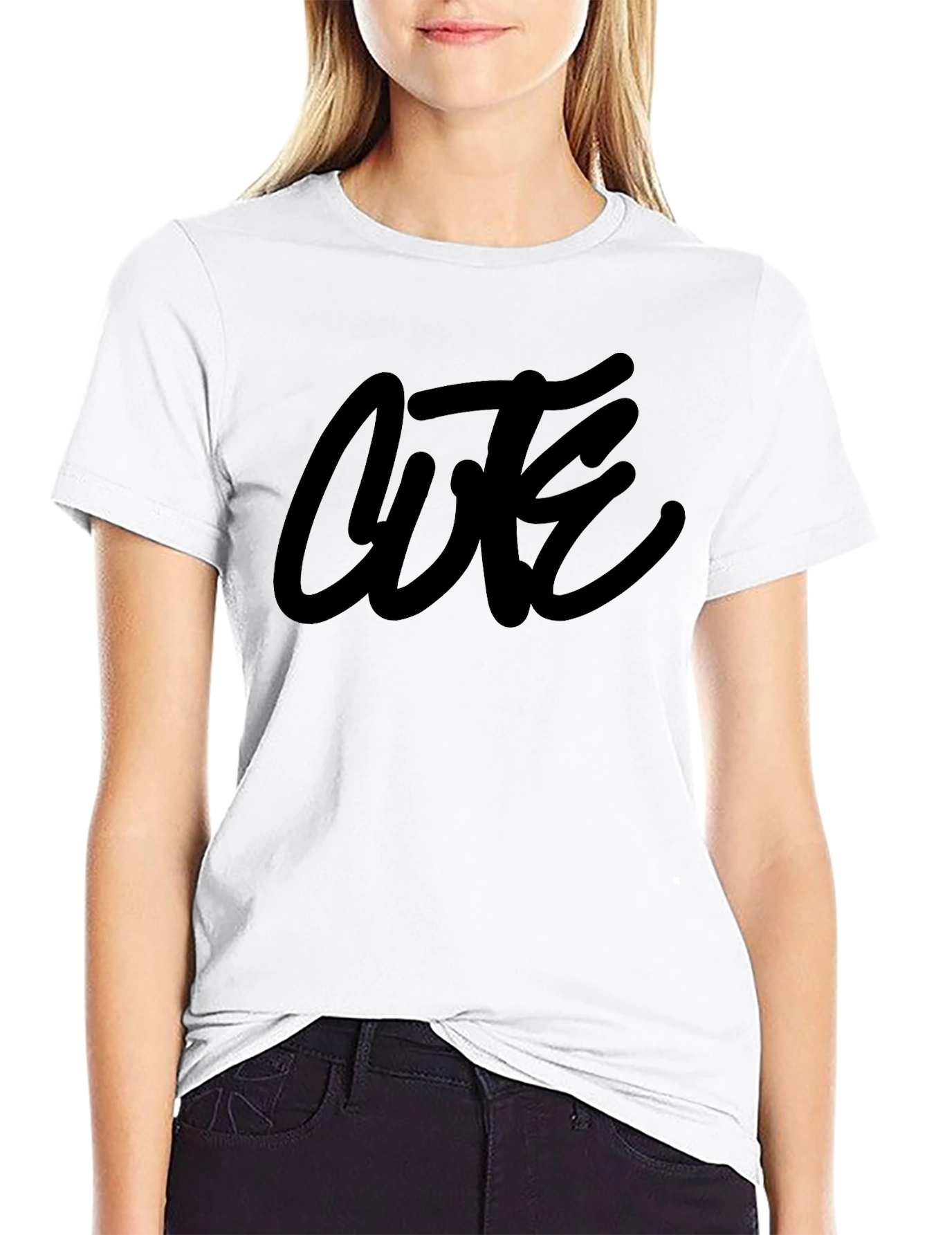 Cool Black Graphic Tee