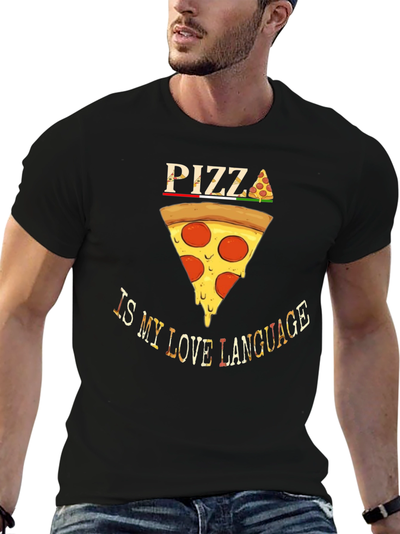Pizza is My Love Language Graphic Tee